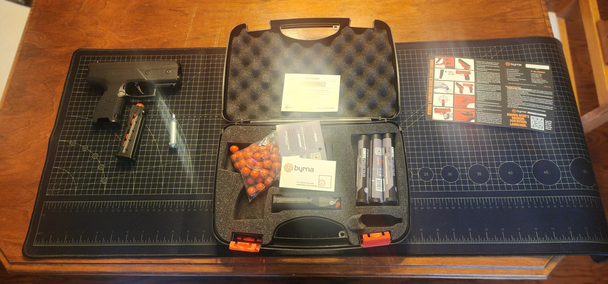 Byrna CL [Compact Launcher] Kinetic Launcher Ultimate Bundle - Non Lethal Kinetic Projectile Launcher, Home & Personal Defense customer photo 2