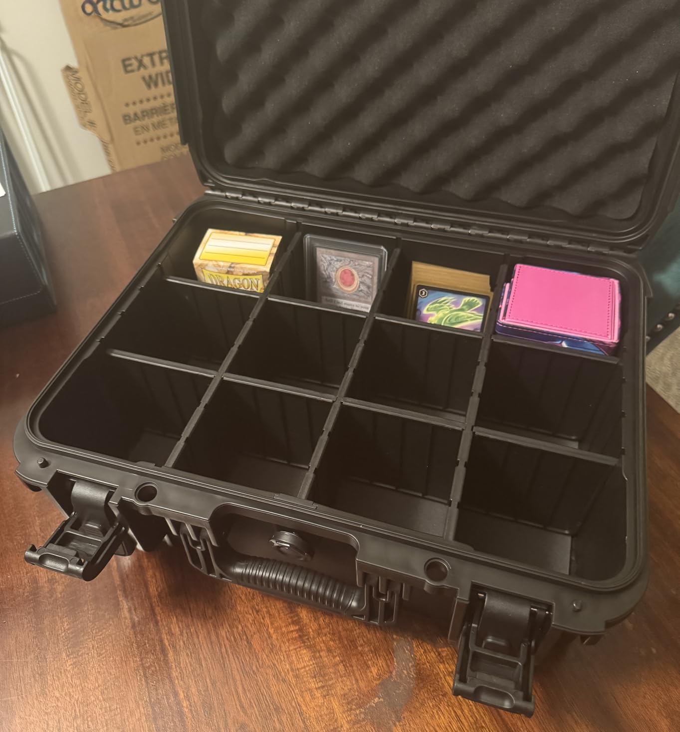 Graded Card Case Storage Box, Extra Large Trading Card Box, PSA Slab Case Waterproof customer photo 2