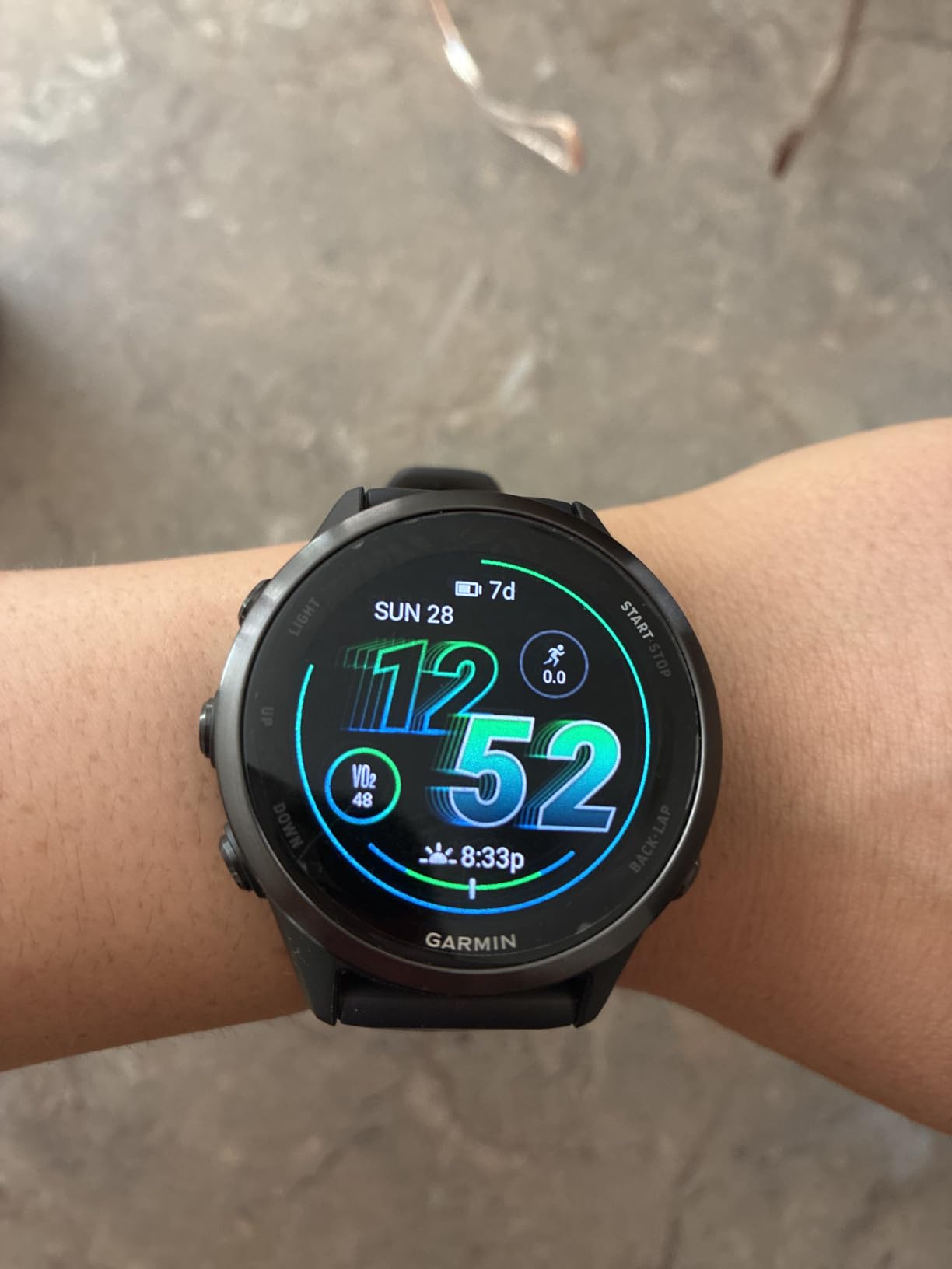 Forerunner® 570, 47mm, Aluminum, Black | Advanced GPS Running & Triathlon Smartwatch, AMOLED Display, Training & Recovery Features customer photo 1