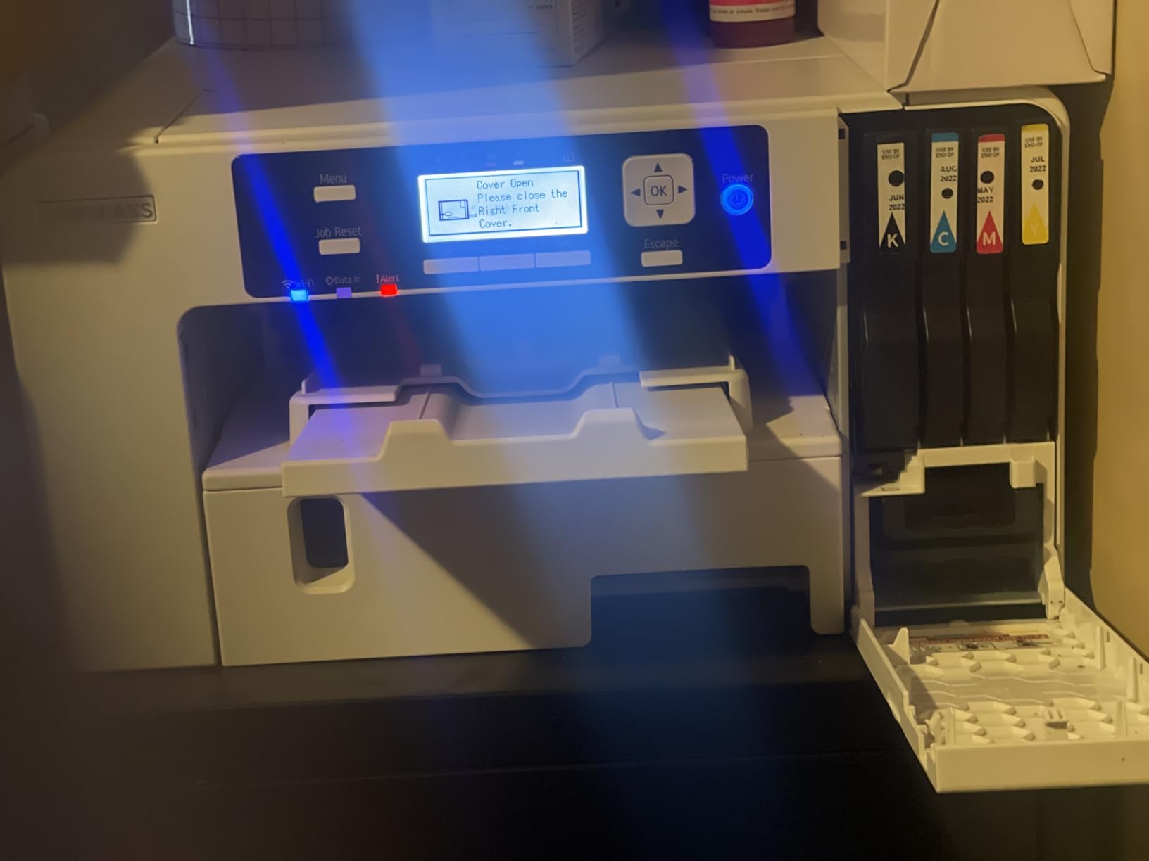 Sawgrass SG500 Sublimation Printer, 31 mL Inks and Paper Bundle | Includes 4 Pack of 31 mL SubliJet UHD inks and TruePix paper. Anti-clog sublimation printer with 3 year warranty. customer photo 2
