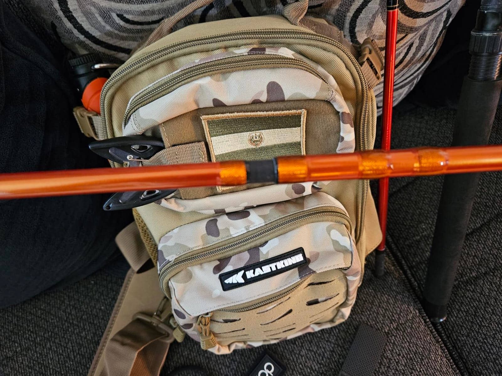 KastKing Lethal Blaze Twin-Tip Fishing Rod and Reel Combo | Baitcaster & Spinning Combo, 2-Piece Rod Blanks, Backup Tip Section, Flame-Inspired Design, EVA Handle, Freshwater customer photo 2