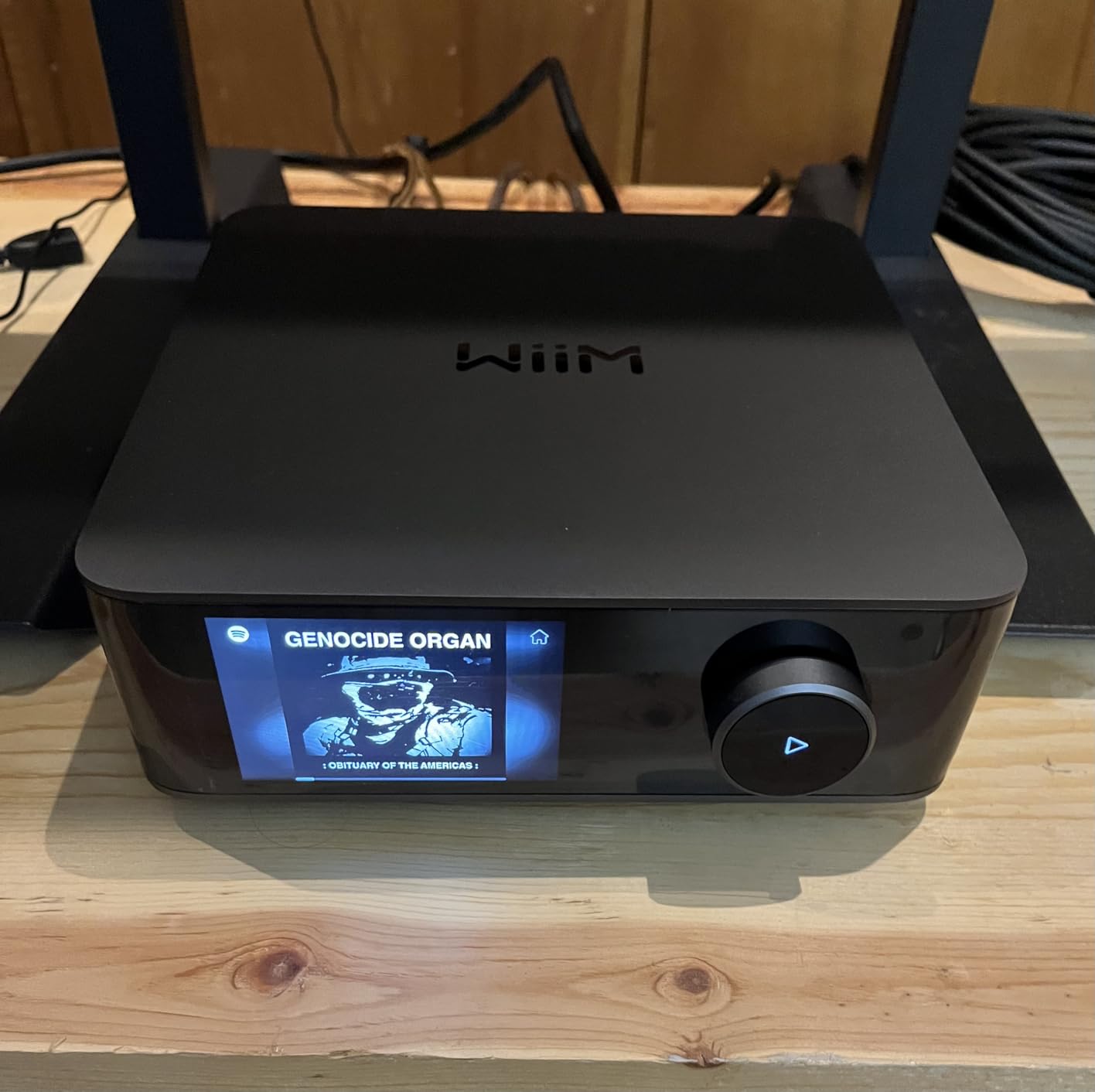 WiiM Amp Ultra Stereo Streaming Amplifier, HDMI ARC & RoomFit, Space Gray customer photo 1