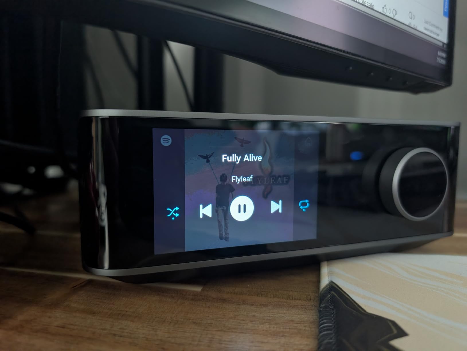 WiiM Amp Ultra Stereo Streaming Amplifier, HDMI ARC & RoomFit, Space Gray customer photo 2