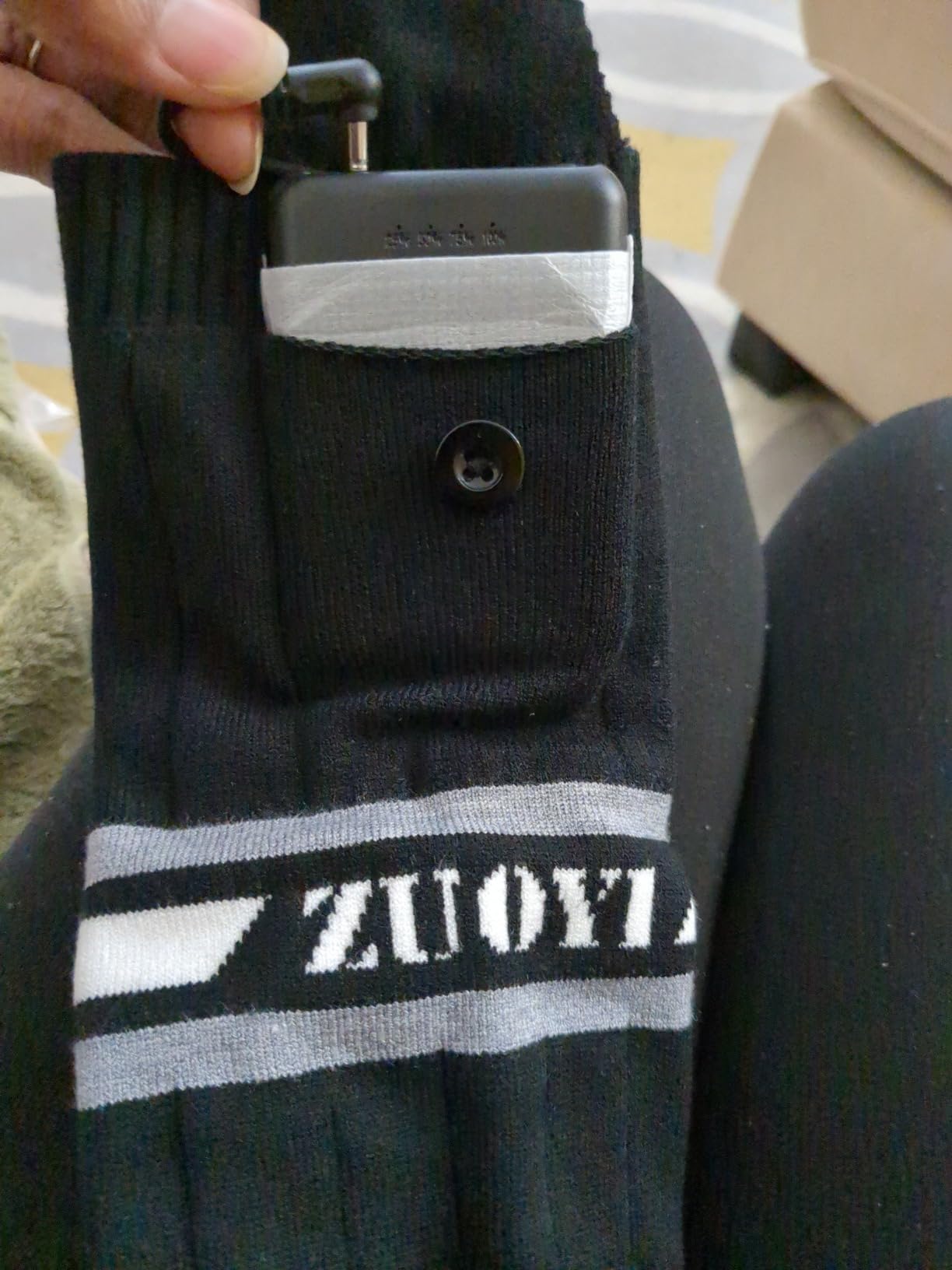 Heated Socks for Men Women - Rechargeable, Washable, Electric Heated Socks Up to 8 Hours with 4 Heating Levels for Hunting, Camping, Hiking, Walking, Fishing, Cycling, Outdoor Work customer photo 1