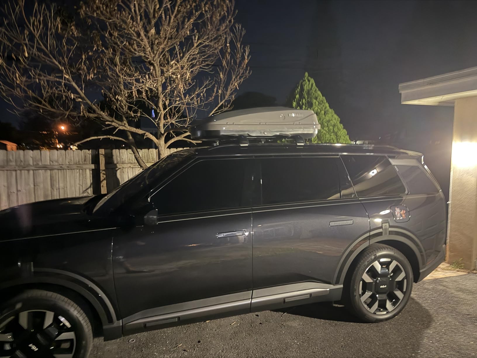 Hard Shell Roof Cargo Box, 16 Cu Ft Rooftop Cargo Carrier with Dual Side Opening, ABS PMMA Black Roof Box for Car SUV, 130 lbs Capacity, 58.3