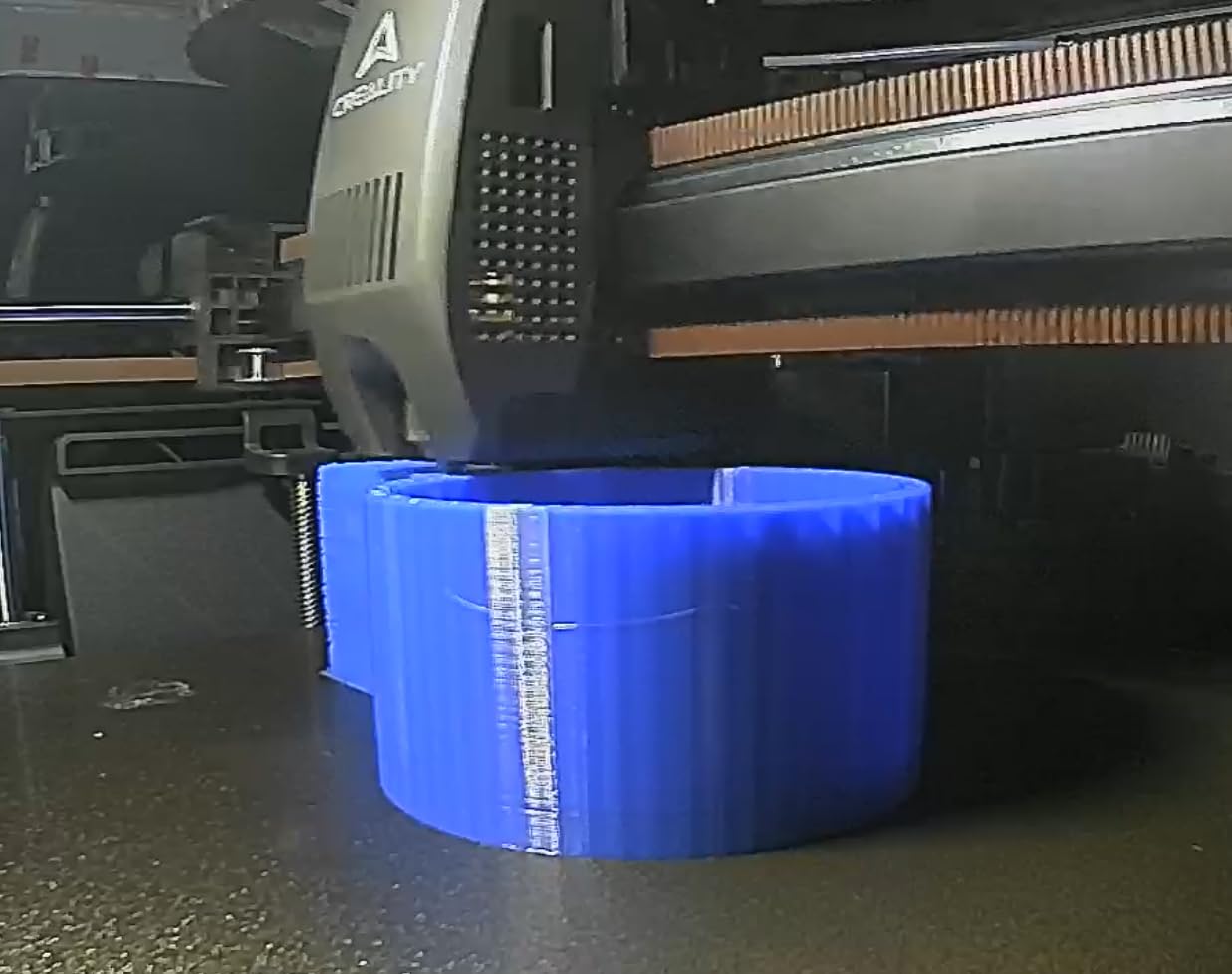 Creality K2 Combo (A) 3D Printer, Multicolor Printing with CFS, 600mm/s Printing Speed, 95% Pre-Assembled, Smart AI Camera & Auto Leveling, 260x260x260mm Build Volume customer photo 1