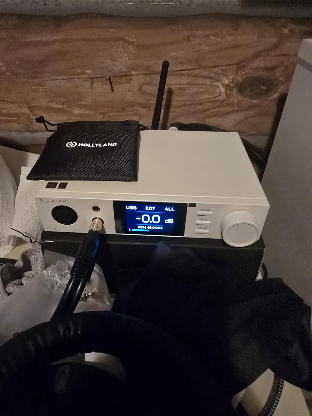 TOPPING DX5 II Hi-Res DAC & Headphone Amp Combo - Dual ES9039Q2M, X-Hybrid Amp, 10-Band PEQ, LDAC Bluetooth 5.1, 4.4mm Balanced & 6.35mm Headphone Output, Preamp Mode, 12V Trigger (Silver) customer photo 2