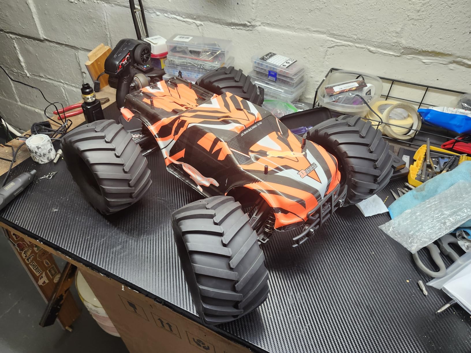 JLBRACINGRC 1/10 Brushless RC Cars for Adults, 80+ KPH, 4WD RC Trucks |120A ESC Monster Trucks, All-Terrain Off-Road Big Remote Control Car,IPX7 Waterproof Hobby RC Cars Gift customer photo 1