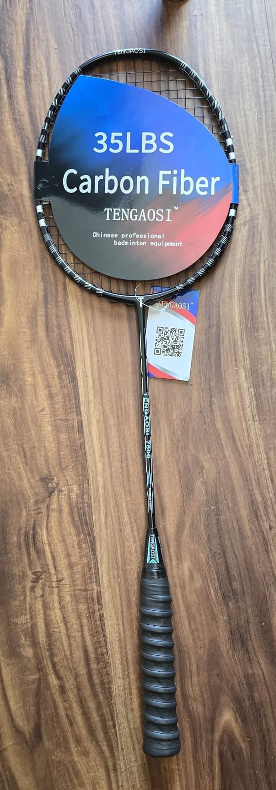 Professional Badminton Racket Set of 2 Unisex-Adult, The Racket is Made of Carbon Fiber High Tension Pre Strung Racquets customer photo 2