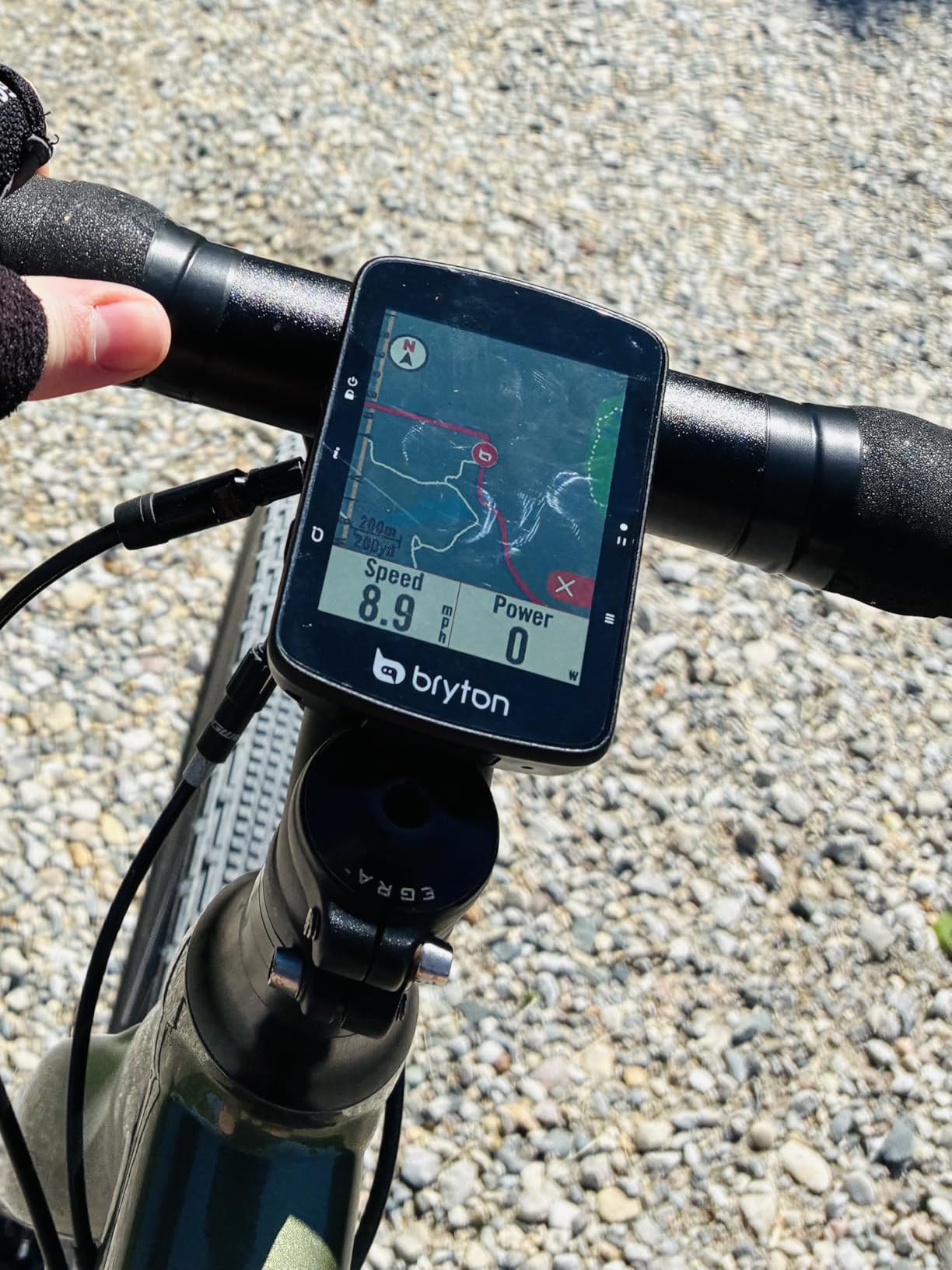 Bryton Rider 650 2.8 Inch Color LCD Touchscreen GPS Bike/Cycling Computer, Preloaded USA Map, Compatible with Bike Radar, 33hrs Long Battery Life, Navigation with Turn-by Turn Follow Track Waterproof customer photo 1