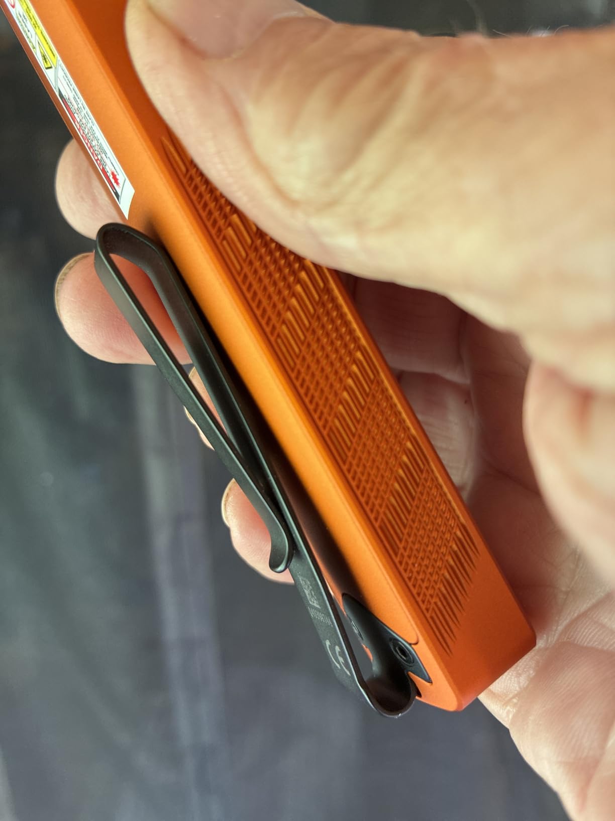 OLIGHT ArkPro EDC Flat Flashlight Rechargeable, Pocket Light, Black CW | Green Beam, White LED, UV Flashlight, 1500 Lumens, USB-C Magnetic customer photo 2