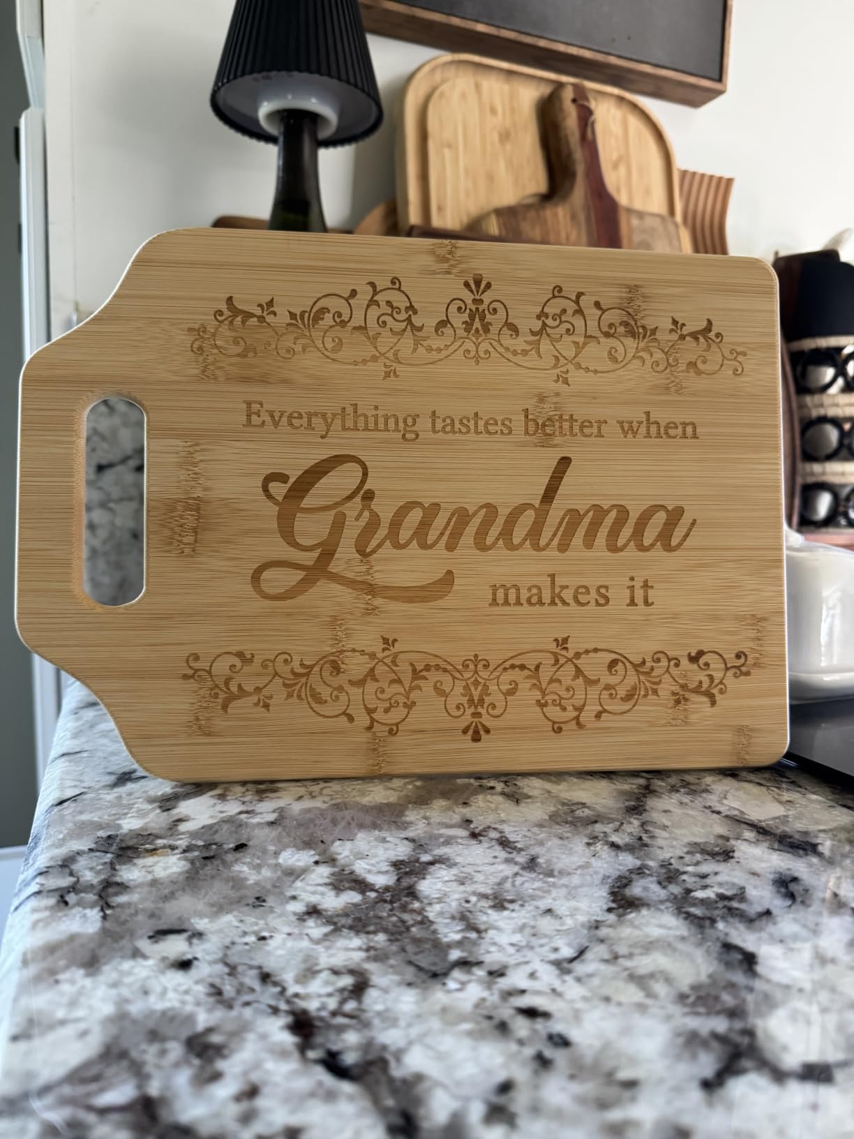 AceThrills Father In Law Father Day Gifts for Father In Law Birthday/Christmas Gift - Engraved Cutting Board 12.3