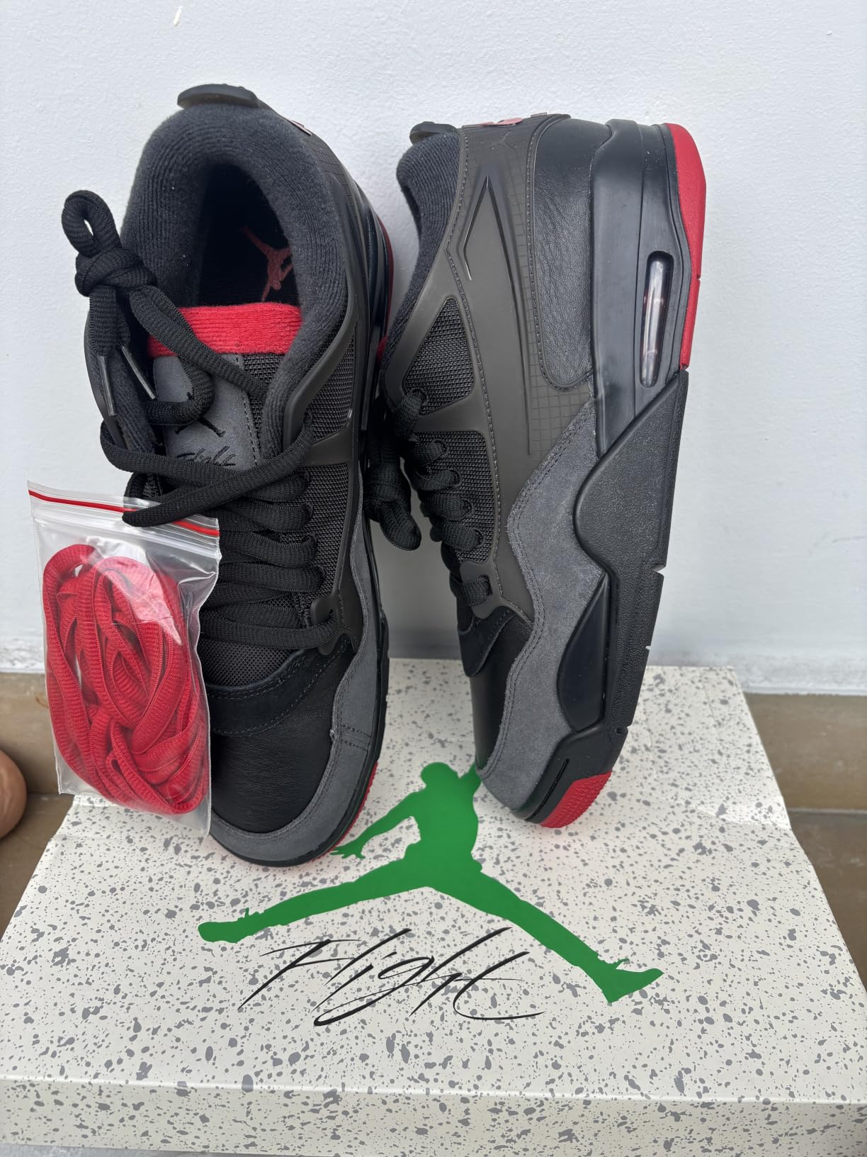 Air Jordan 4 RM Men's Shoes (FQ7939-004, Black/White) customer photo 2