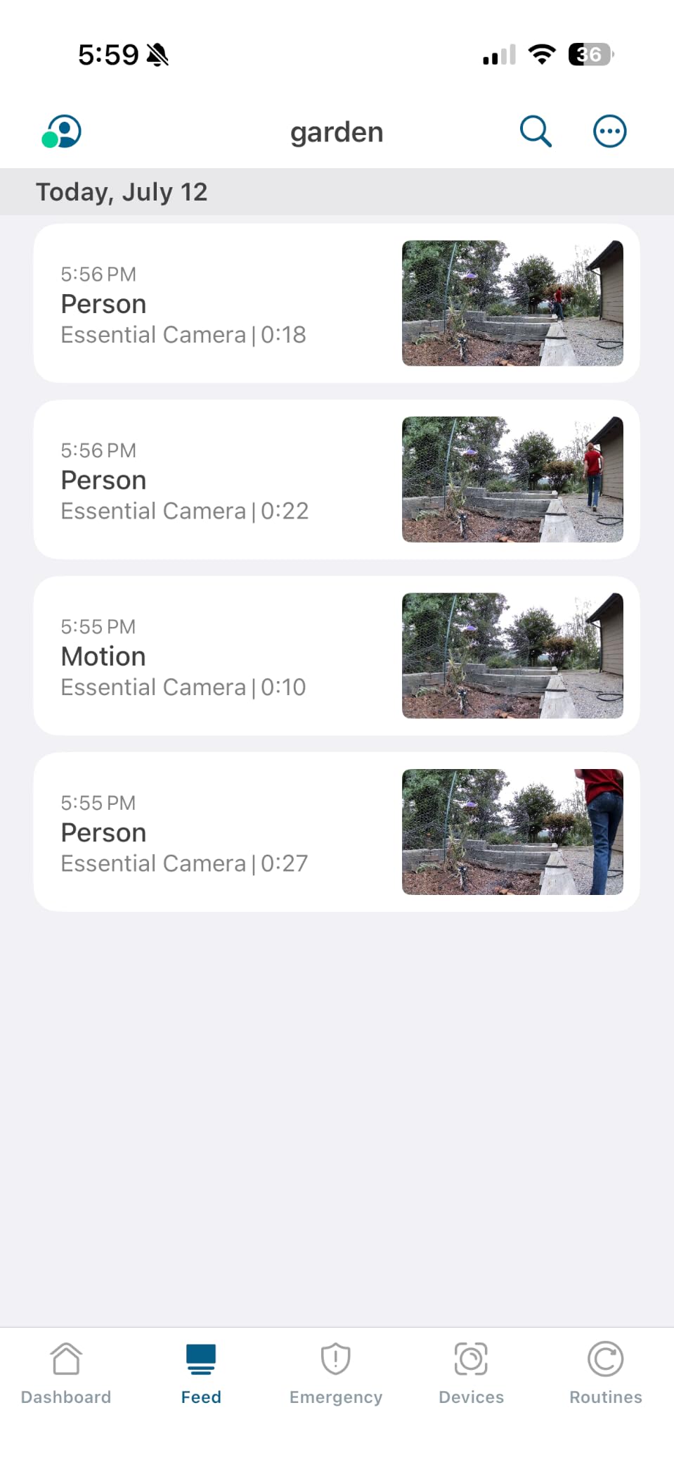 Arlo Essential Wireless Security Camera 2K (3rd Gen) - 1-Cam | Rechargeable home security camera; 2K & color night vision; Person, vehicle & animal detection; 1-mo Secure plan incl. customer photo 1