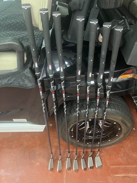 PGM 7 Piece Men's Golf Iron Set for Right Handed with Forgiving Design | Cavity Back Wide Sole Golf Club Iron with Precision Balanced Shaft and Easy Control Grip Includes 5 to 9 PW SW customer photo 1