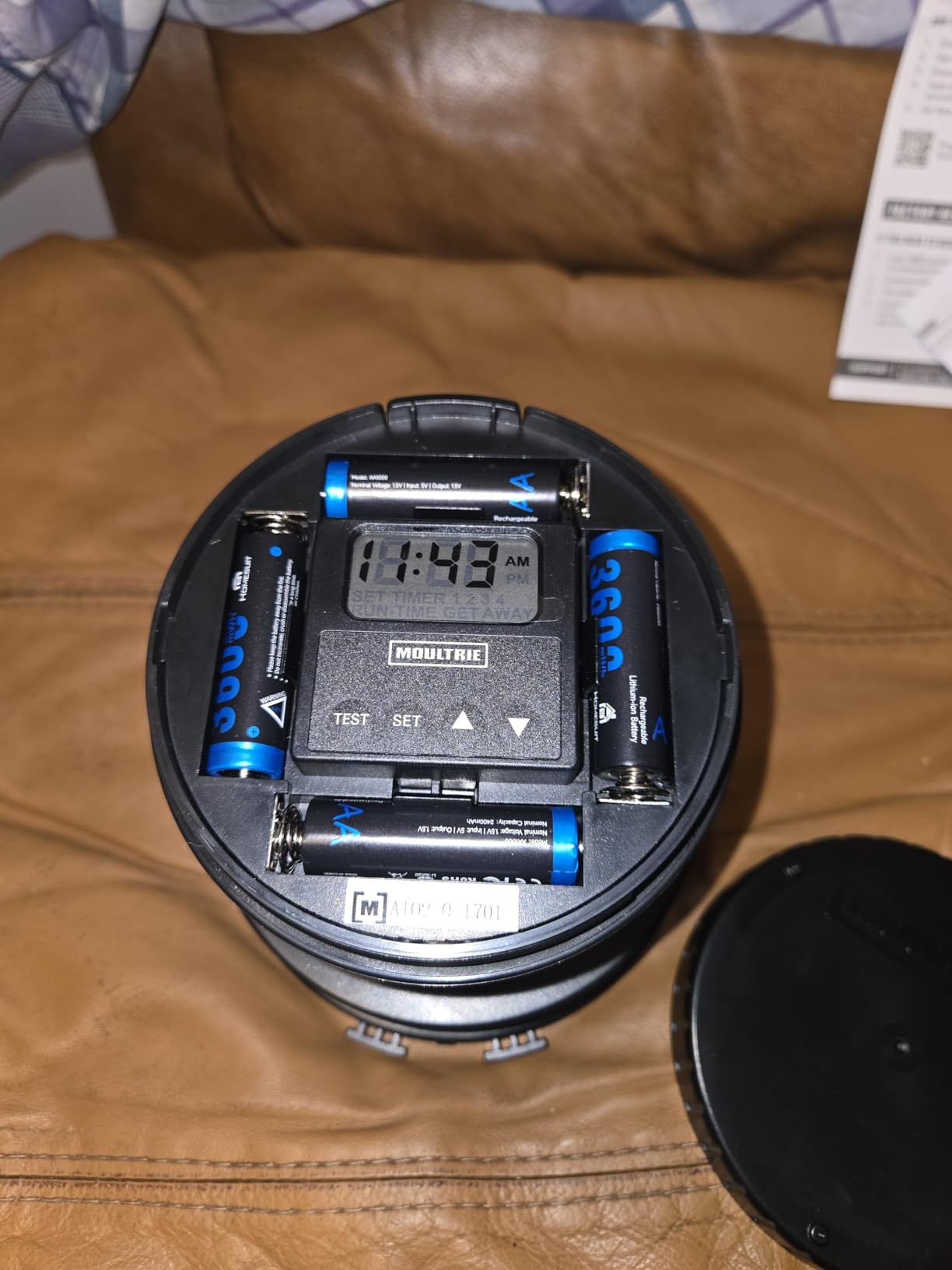 Moultrie All-in-One II Feeder Kit - Bluetooth App Control, quick-lock mounting, includes motor and spreader customer photo 1