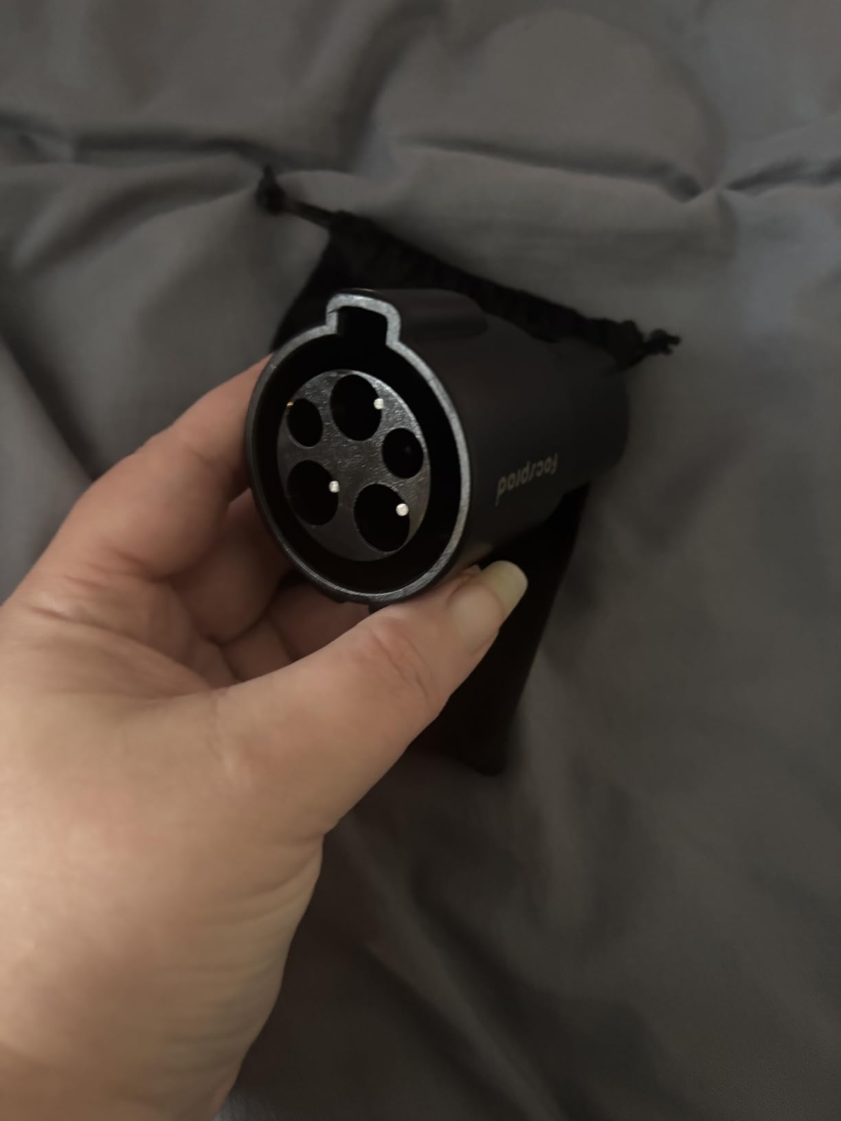 FOCSPROD J1772 to Tesla Charger Adapter, Max 80A 250V Fast Charging J1772 to NACS Adapter for Tesla Model 3/Y/X/S/Cybertruck - UL 2252 customer photo 2