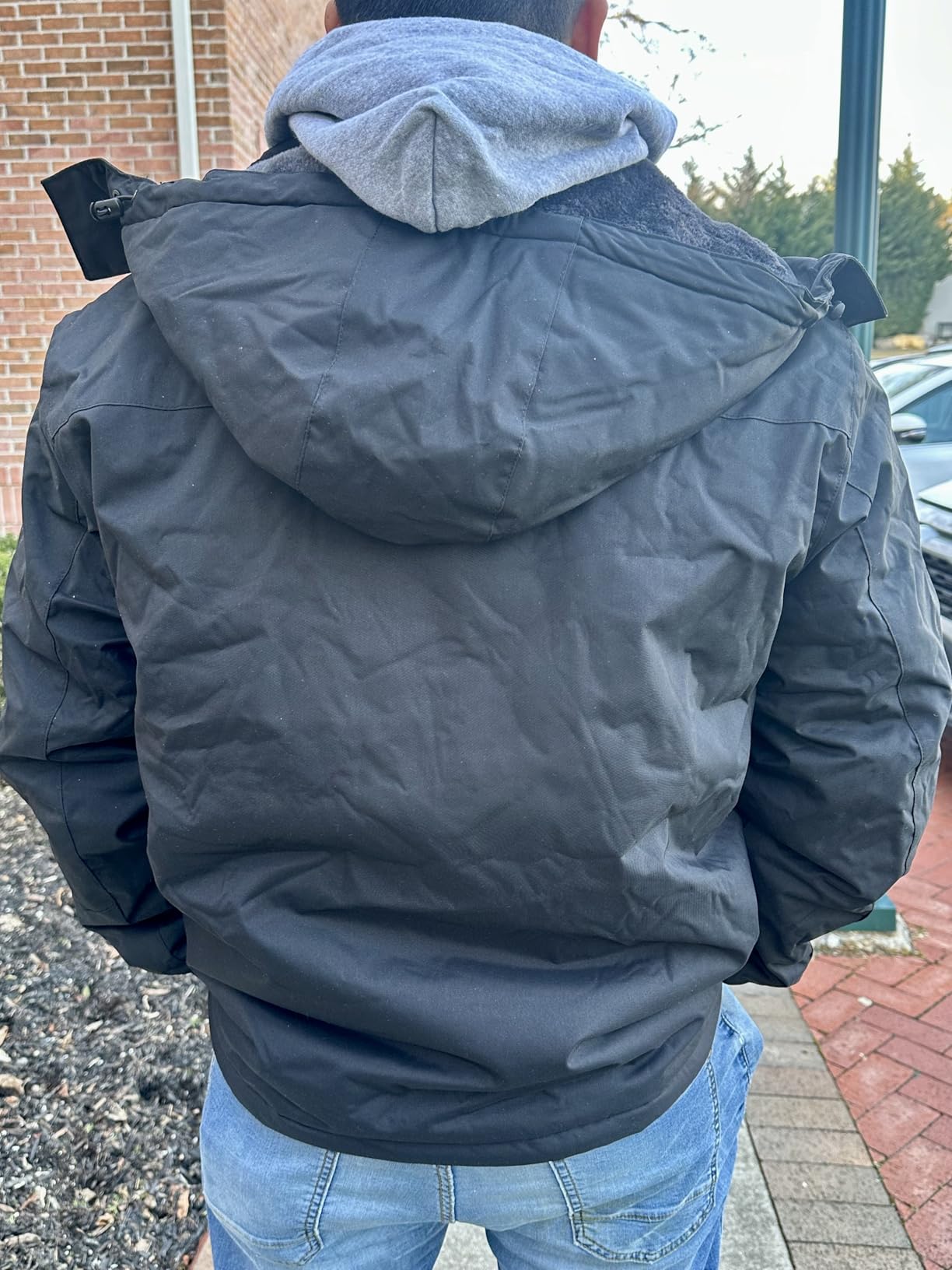 Yufawow Men's Ski Jacket Waterproof Warm Snowboard Jacket Insulated Winter Coat for Outdoor Cold Weather Sports Work customer photo 2