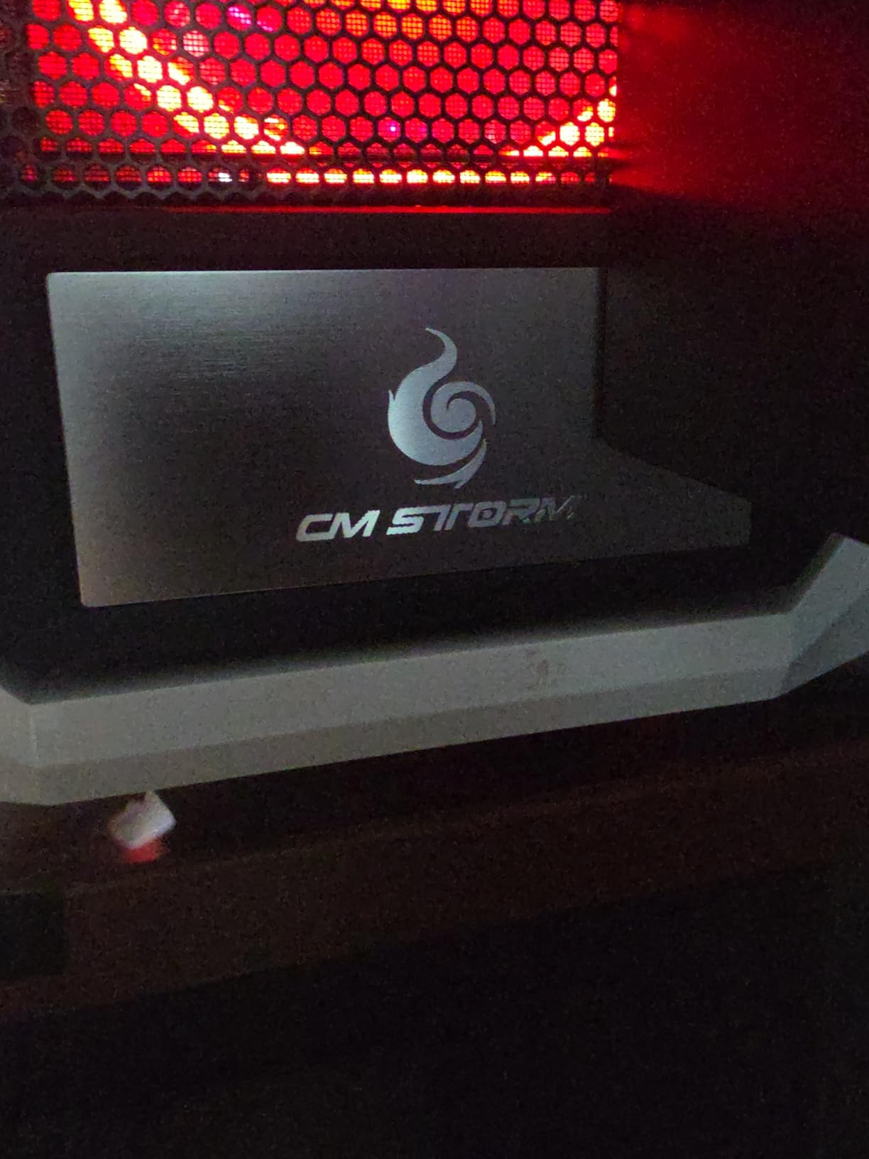 MUSETEX ATX PC Case 7 PWM ARGB Fans Pre-Installed, Type-C Mid Tower Computer Case with Full-View Dual Tempered Glass, Gaming PC Case, Black(K2) customer photo 1