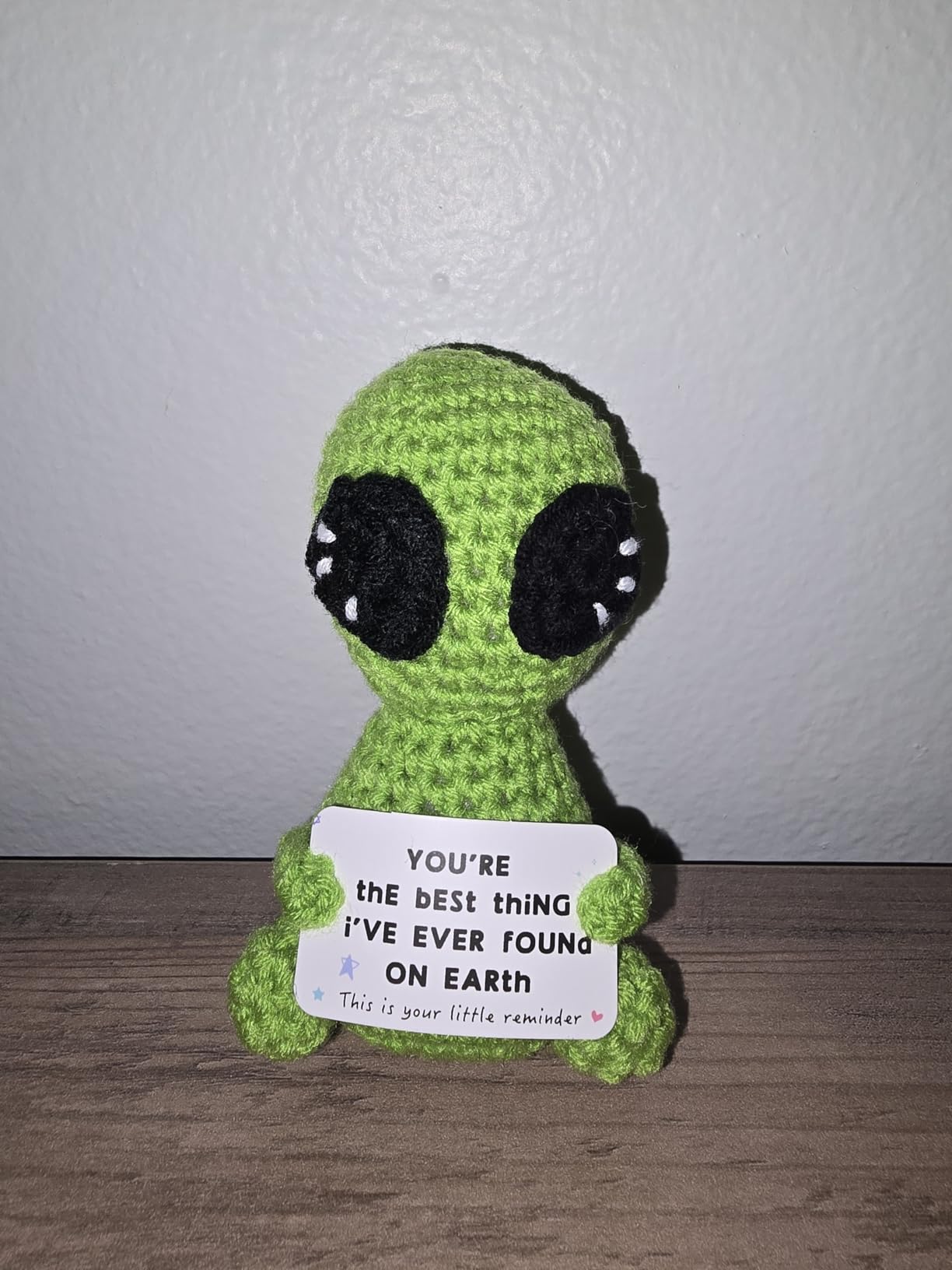 Gifts for Him Her Boyfriend Girlfriend Men Women Crochet Alien for My Love customer photo 1
