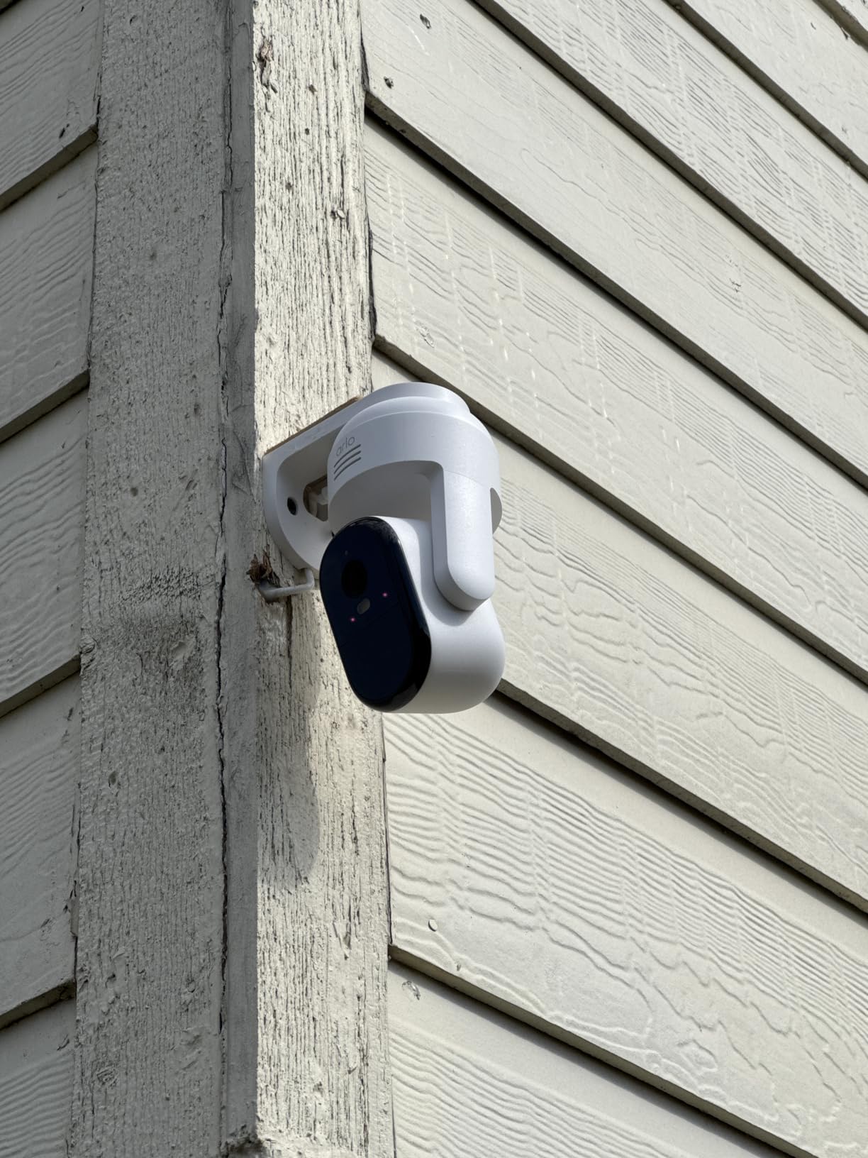 Arlo Essential Outdoor Pan Tilt Zoom Security Camera 2K Wired - 2-Cam | 360 pan & 180 tilt; Outdoor camera; Person, vehicle, package & pet detection; Auto motion tracking; 1-mo Secure plan included customer photo 1