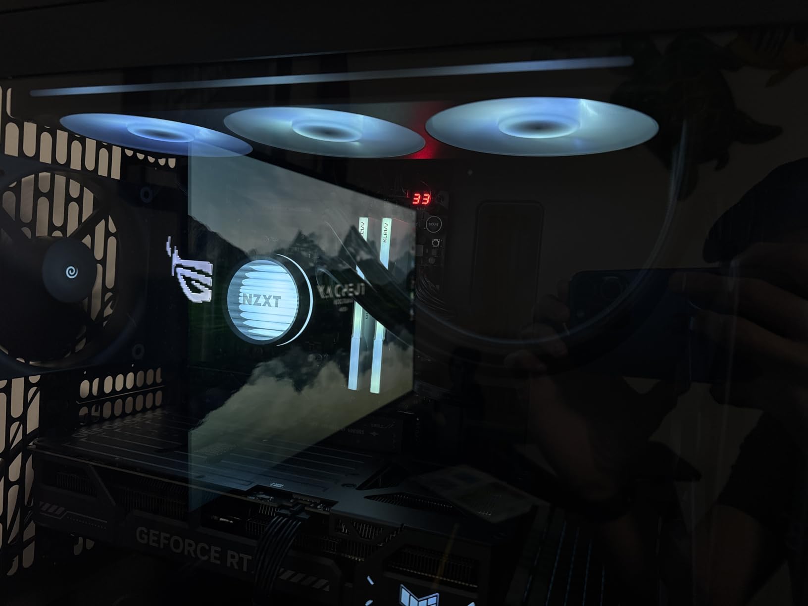 NZXT Kraken Core 360 RGB - 360mm AIO CPU Cooler - Black, Entry 360mm RGB AIO with Turbine pump and single-frame fan, Quiet, high-performance cooling, easy install, CAM-ready customer photo 1