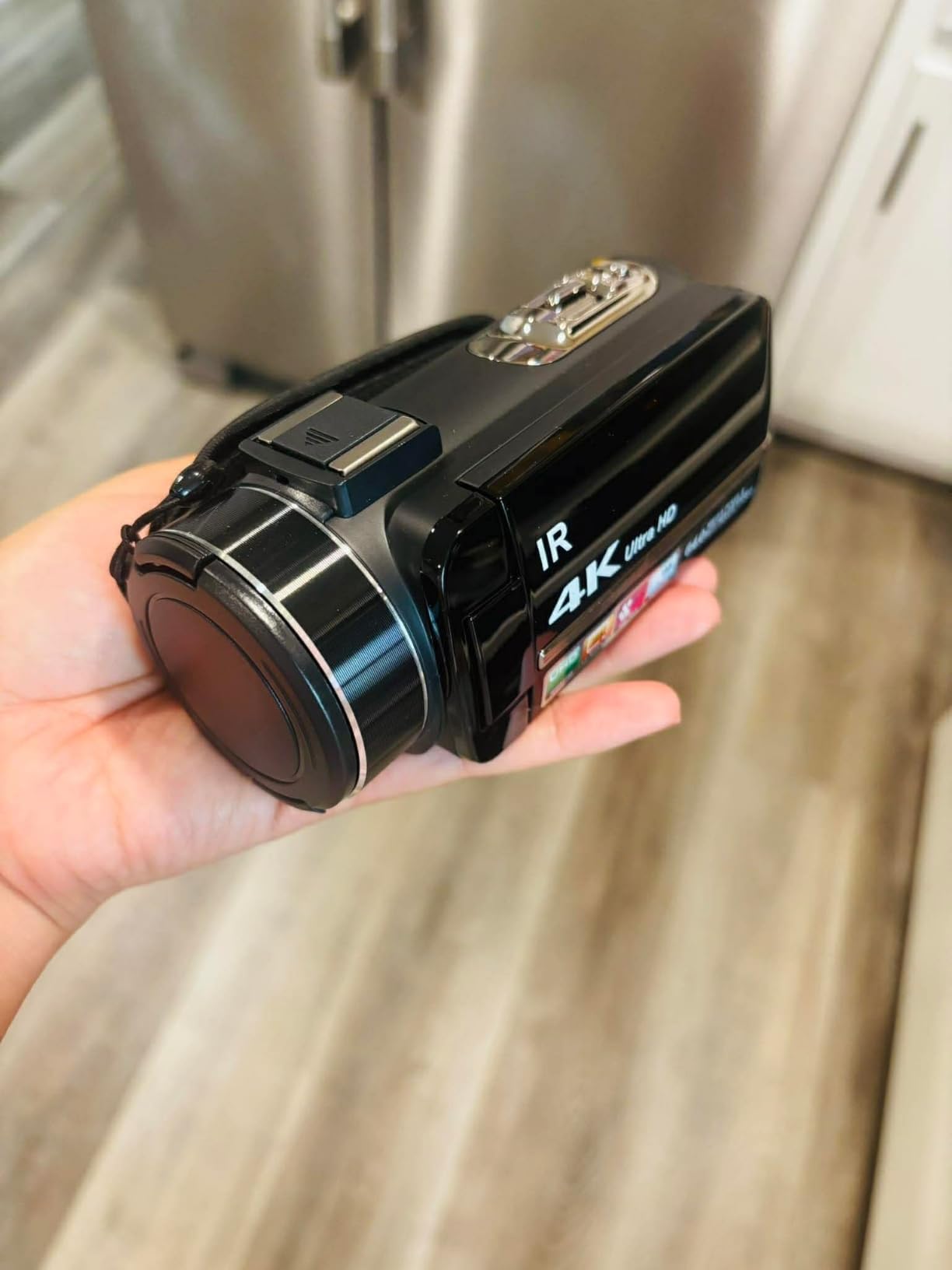 ZYDIIE 4K Video Camera Camcorder UHD 64MP Vlogging Camera for YouTube 18x Digital Zoom 3
