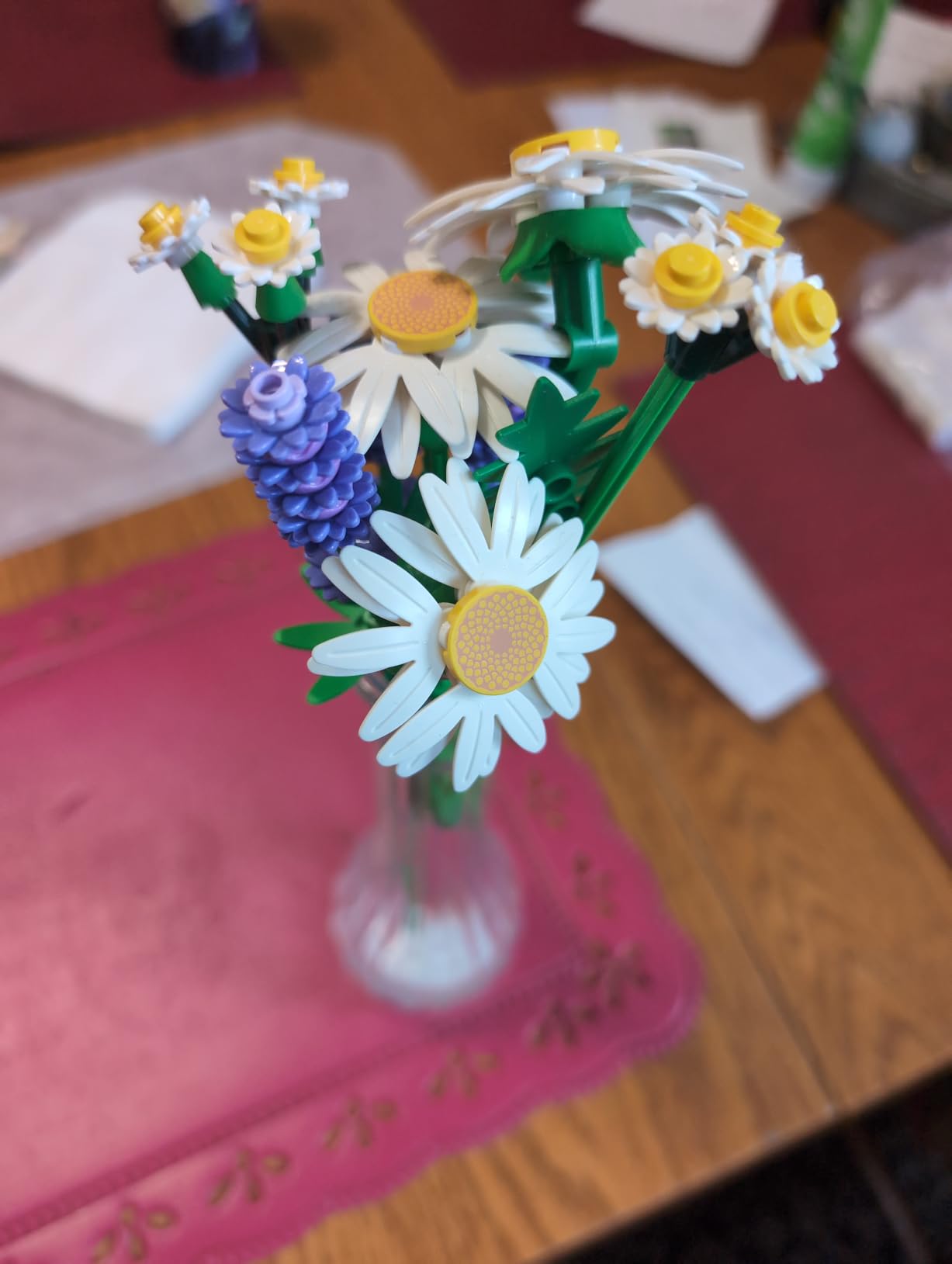 LEGO Botanicals Daisies Building Toy - Artificial Flowers Crafting Kit for Girls & Boys, Ages 9+ - Kids Room Decor for Book Shelf or Desk - Gift Idea for Birthdays - 11508 customer photo 1