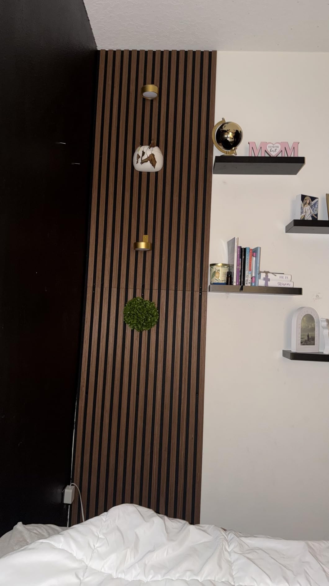 TONOR Wood Wall Panels for Interior Wall Decor-4 Pack 47.2