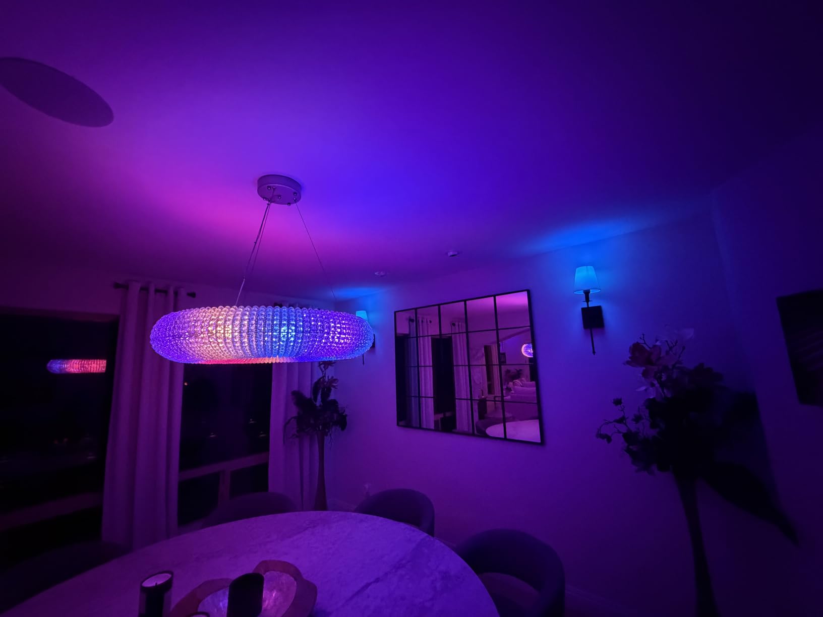 Philips Hue Starter Kit, Bridge Pro + 4 Retrofit LED Recessed Downlights | White & Color Ambiance, Dimmable, Smart Light Hub, Works with Voice, Alexa, Apple and Samsung SmartThings customer photo 1