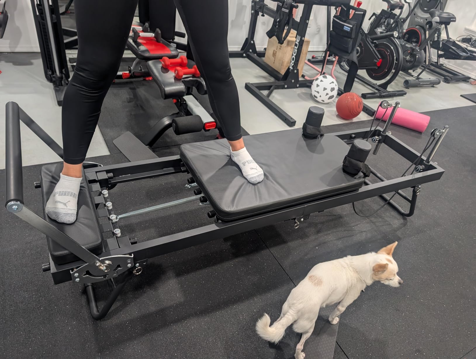 Pilates Reformer Machine with Tower, 93