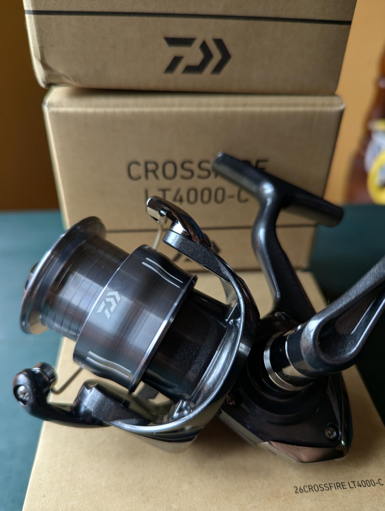 Daiwa Crossfire LT Spinning Reel - Lightweight AIRDRIVE Design, Tough Digigear, LC-ABS Spool, ATD Type-L Drag System customer photo 1