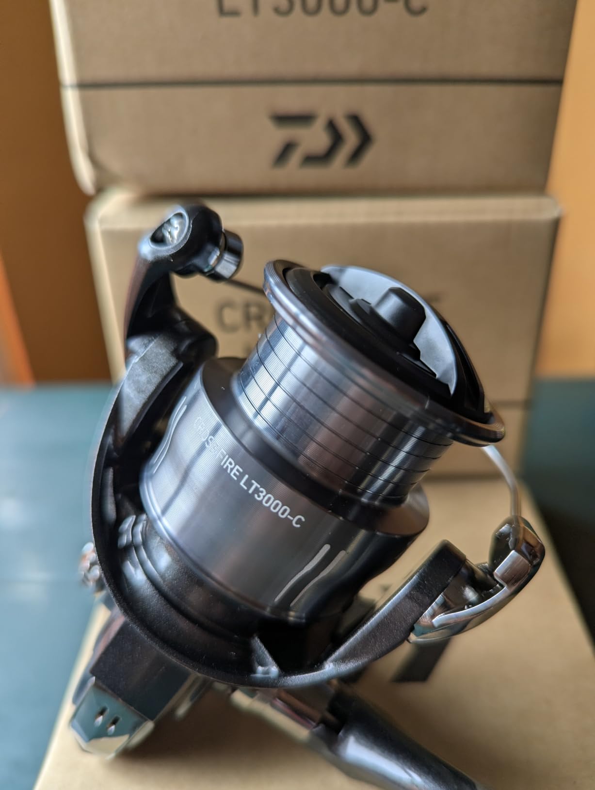 Daiwa Crossfire LT Spinning Reel - Lightweight AIRDRIVE Design, Tough Digigear, LC-ABS Spool, ATD Type-L Drag System customer photo 2