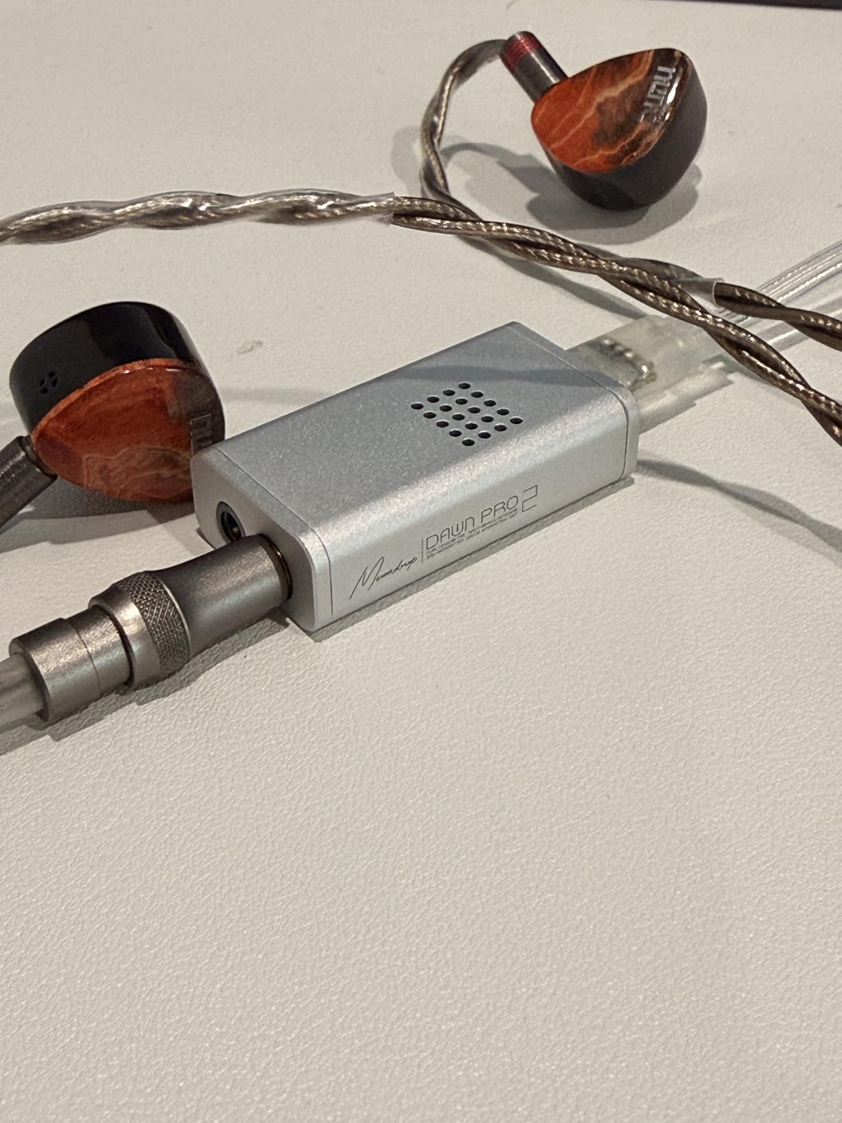 MOONDROP Dawn PRO 2 Decoder Headphone Amplifier 3.5/4.4 Phone Out Dual CS43198 32Bit/384KHz DSD256 Portable USB DAC/AMP customer photo 2