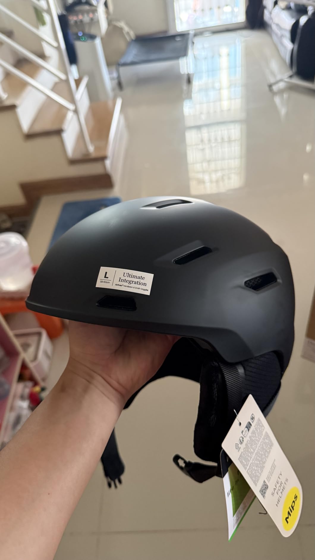 SMITH Descend MIPS Helmet | Adult Snowsports Helmet with MIPS Technology + Zonal Koroyd Coverage. Lightweight Protection for Skiing & Snowboarding. customer photo 1