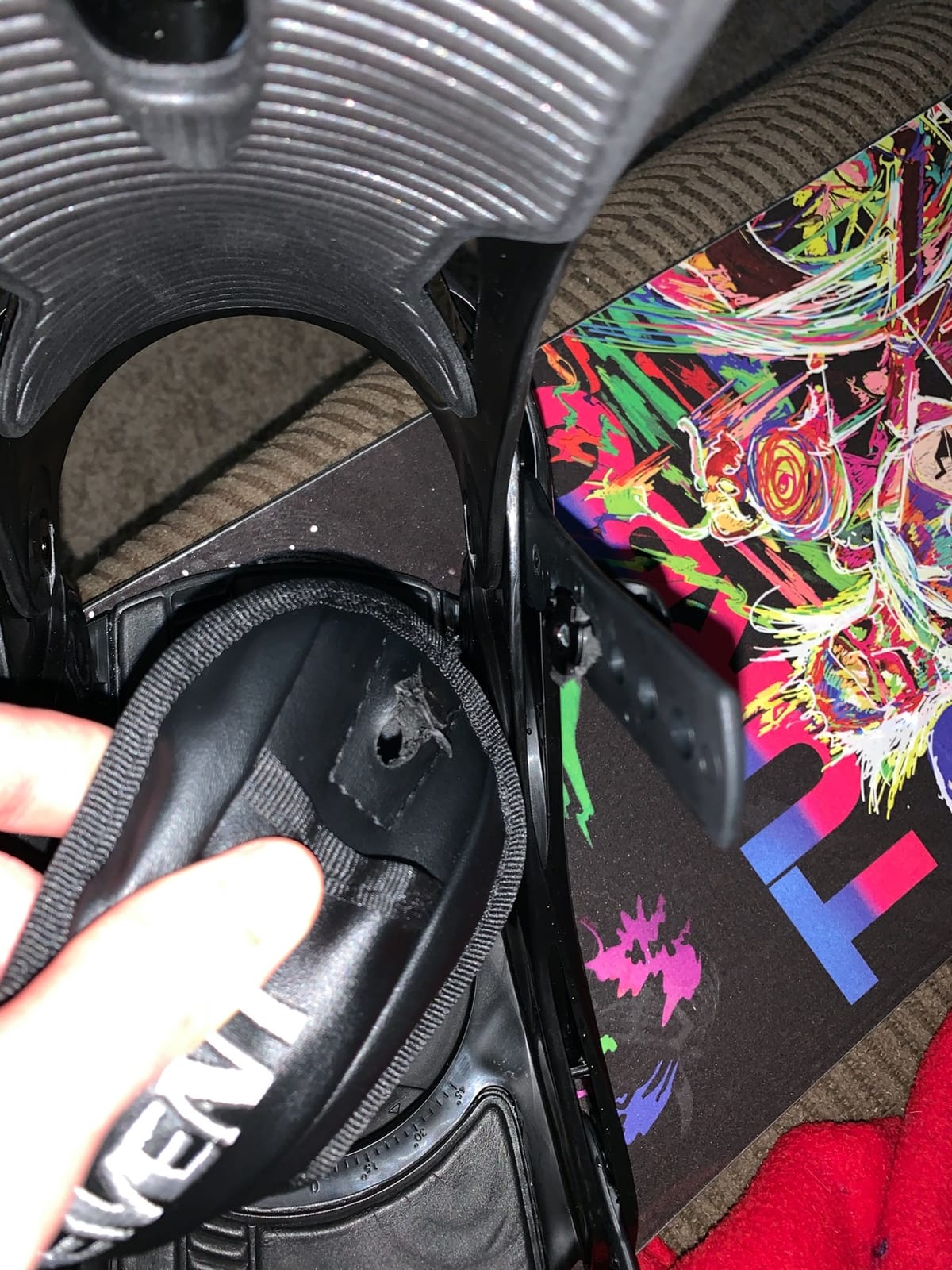 5th Element Summit Stealth Adult Snowboard Bindings for Men - Universal bindings disc and Hardware for Beginner to Intermediate customer photo 1