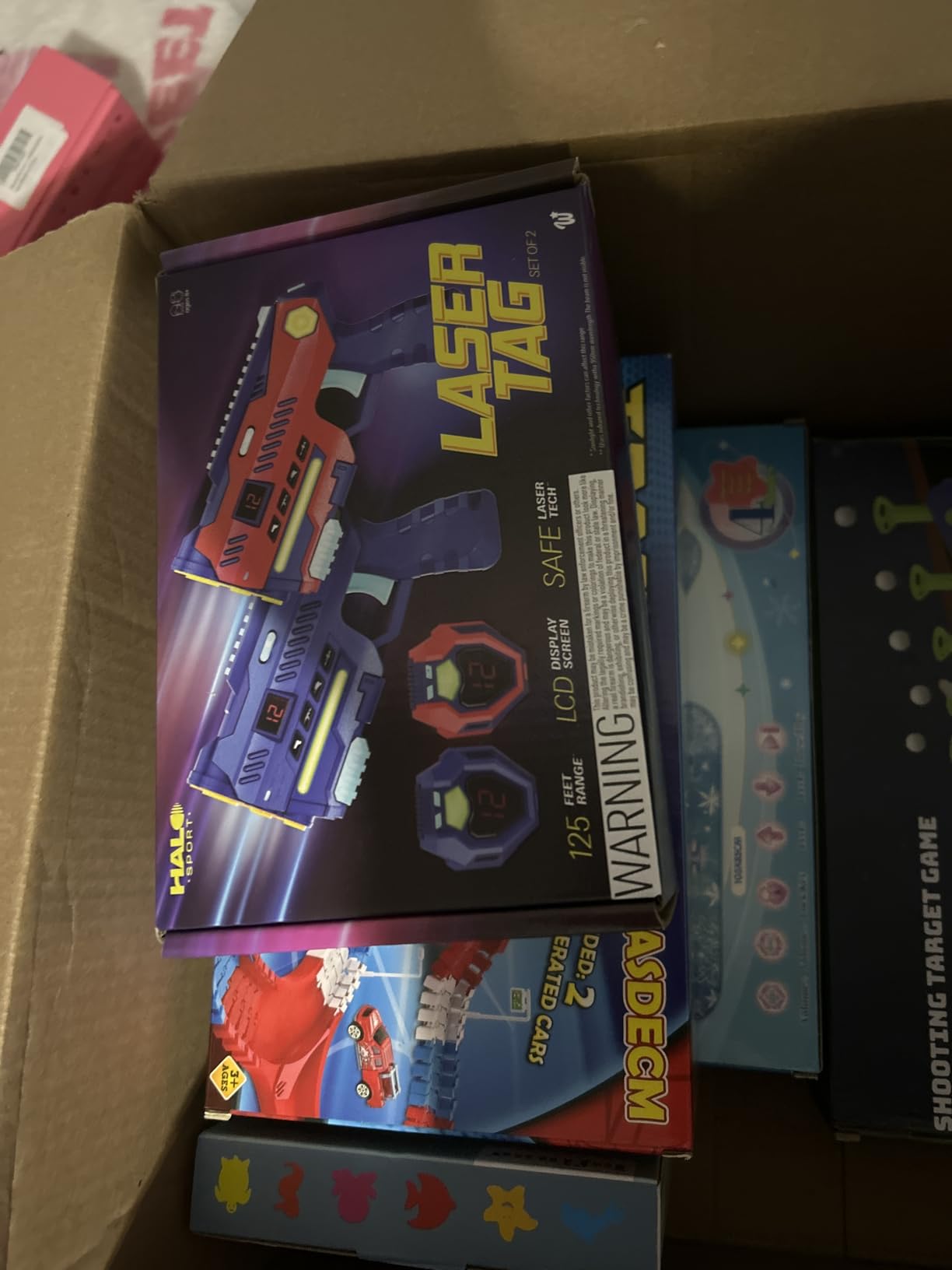 Laser Tag Set of 2 - Gifts for 8 9 10 11 12 13 Year Old Boy Gifts Birthday | Toys for Boys Ages 8-12 Years - Teens Boys Toys Age 8-10 Years Gift - Lazer Tag Guns & Vests customer photo 1