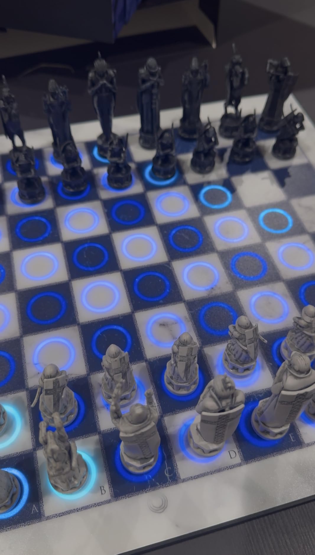 Harry Potter Chess Set Smart Electronic Board Game. Wizards Chess with App | Smart Light Coaching. Harry Potter Smart Chess Board. Great Game for Harry Potter Fans & Chess Lovers. Personal Coaching customer photo 2
