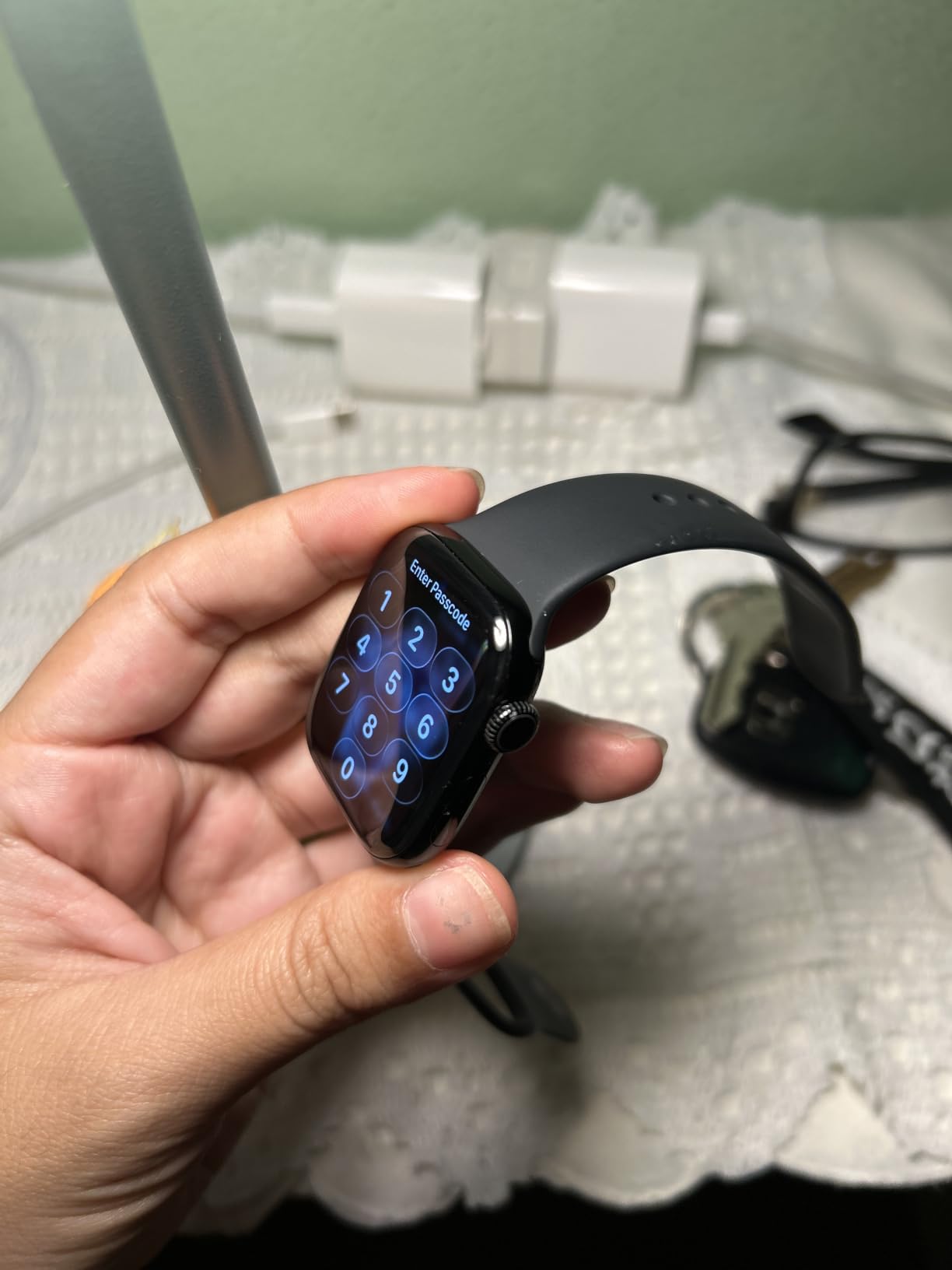 Apple Watch Series 11 [GPS 46mm] Smartwatch with Jet Black Aluminum Case with Black Sport Band - M/L. Sleep Score, Fitness Tracker, Health Monitoring, Always-On Display, Water Resistant customer photo 1