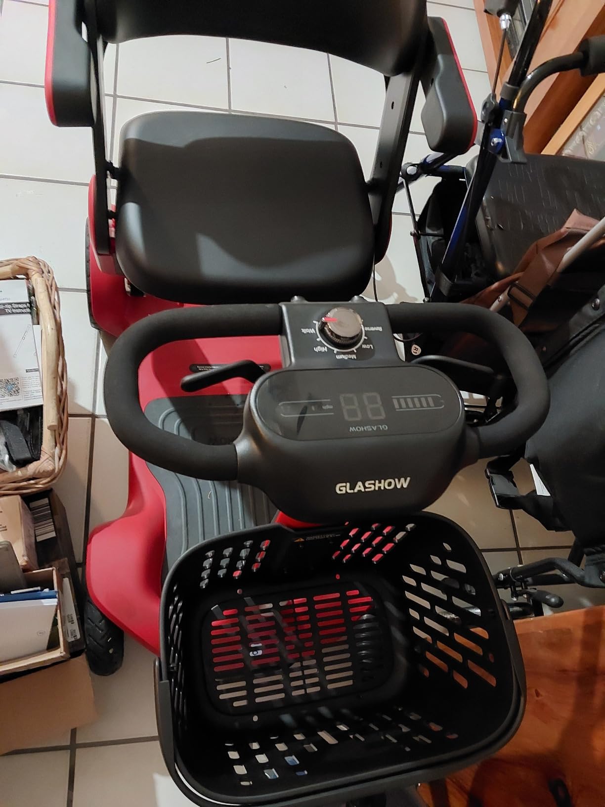 PAISEEC S3 Mobility Scooter for Seniors, 25/40 Mi, 2-Step Fold, Lightweight | 300 lbs Capacity, Smart AI Speed Control, All-terrain Electric Mobility Scooter for Adults, Long Range Travel Scooter customer photo 1