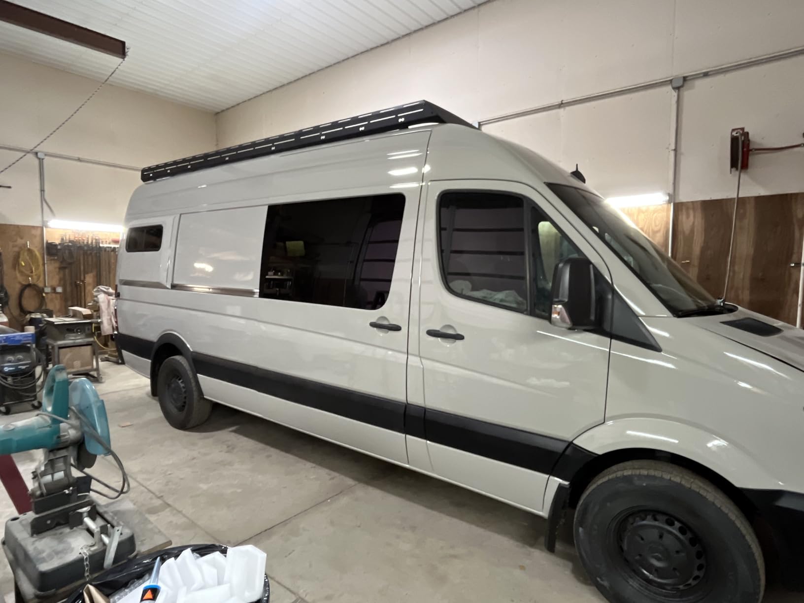 Aluminum Roof Rack for Mercedes Sprinter 144