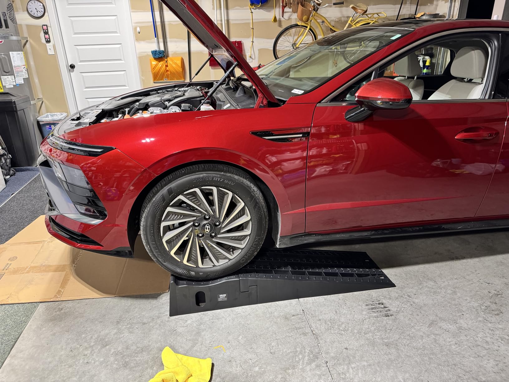 VEVOR Car Ramps 16000 lbs GVW 6.7 in Lift Height customer photo 1