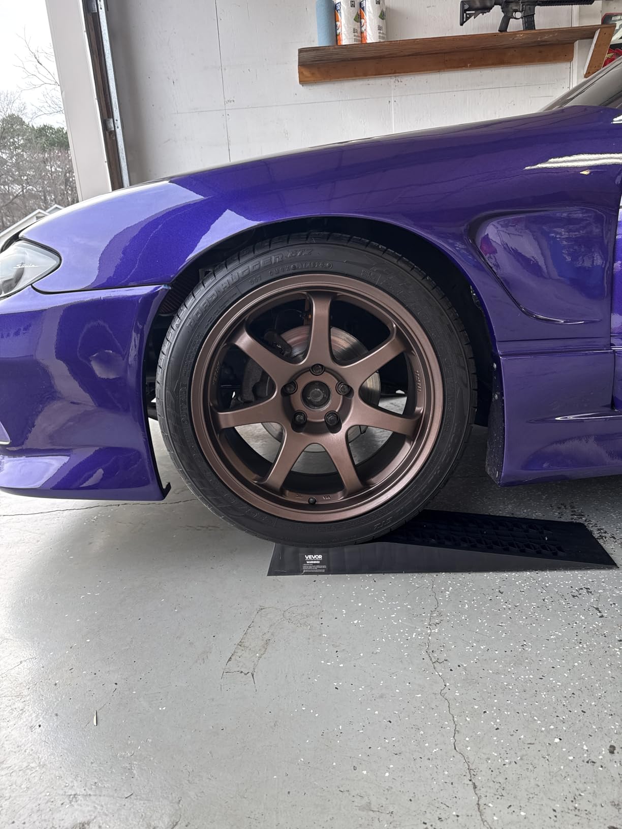 VEVOR Car Ramps 16000 lbs GVW 6.7 in Lift Height customer photo 2