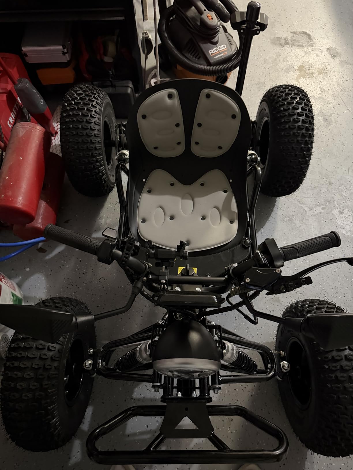 Backyard Trail 48V 20Ah Electric Off-Road Go Kart for Adults & Kids (Black) | 48V 20Ah Battery, 30-Mile Range, Peak 2500W, 3 Speed 12-31 MPH, 4-Wheel Suspension customer photo 1