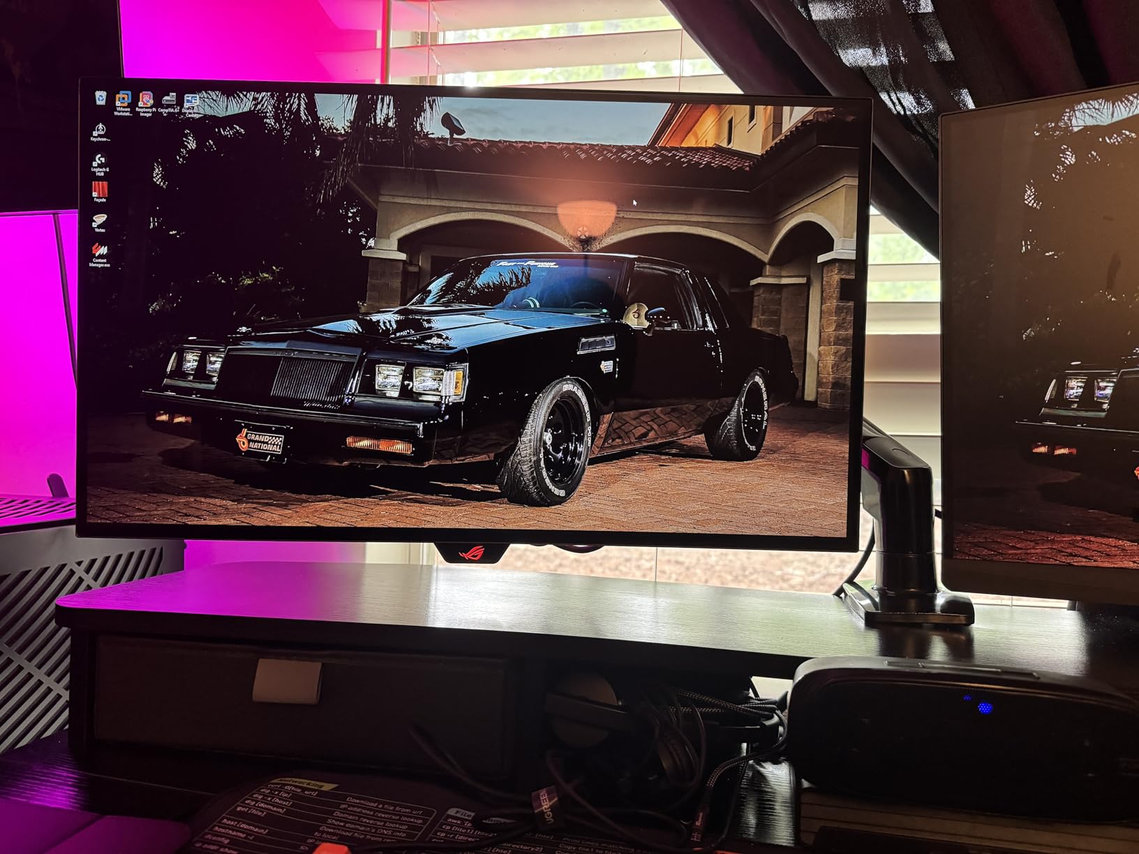 ASUS ROG XG27AQDMGR 27 Inch 1440p 240Hz Glossy OLED HDR Gaming Monitor | 0.03ms, OLED Care Pro, TrueBlack Glossy, Neo Proximity Sensor, ELMB Sync, DisplayHDR 400, DCI-P3 99%, for PS5 and Xbox customer photo 2
