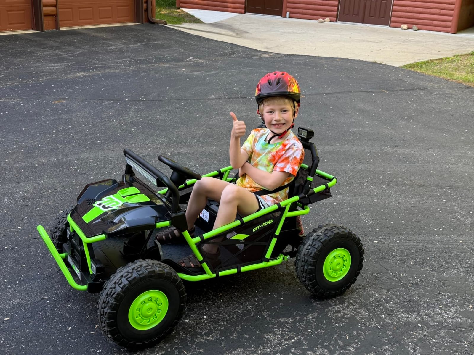 First Ride On 36V Kids Ride On UTV, 2-Seater 400W Electric Car for Kids 6+, 5-8 MPH Speed, 14