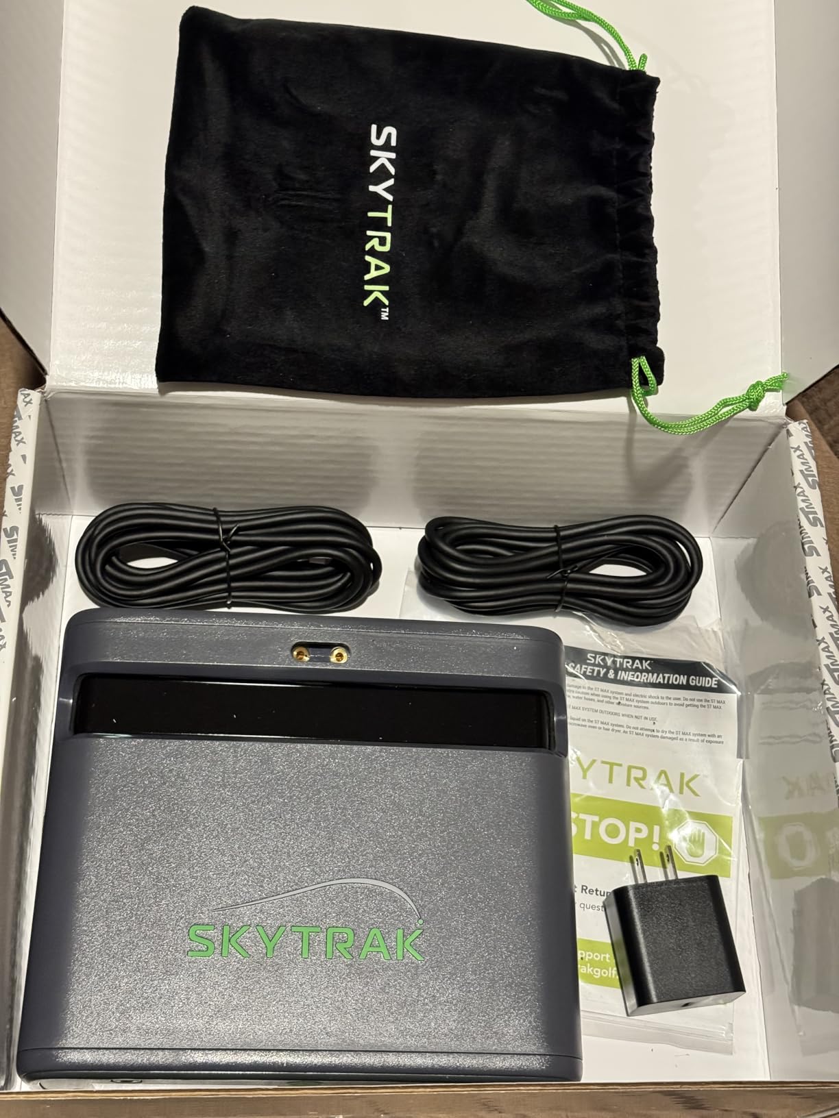 SkyTrak ST MAX Golf Launch Monitor with 1-Year Software Included customer photo 2