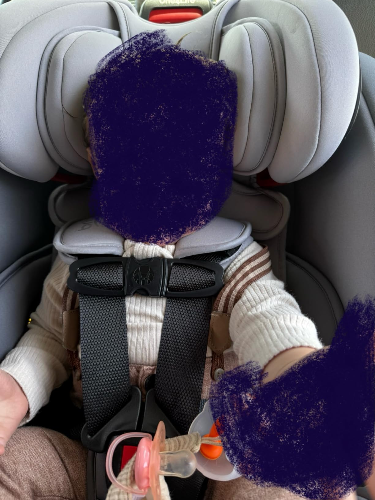 Britax One4Life All in One Car Seat, Up to 10 Years of Use, Mineral Gray, Rear & Forward Facing and Booster Mode, ClickTight Installation, SafeWash Fabrics customer photo 2