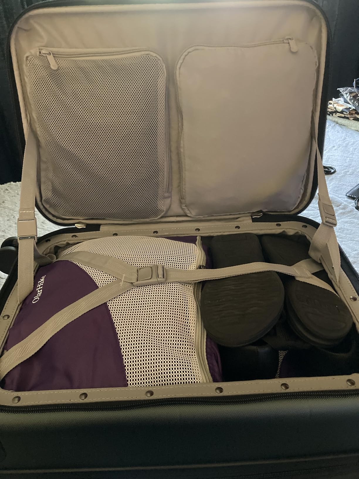 MILADA 28 Inch Large Checked Luggage, Expandable Hardshell Suitcase with 360° Spinner Wheels & TSA Lock, Durable Extra Large Rolling Trunk for Travel, International Vacation, Bamboo Green customer photo 1