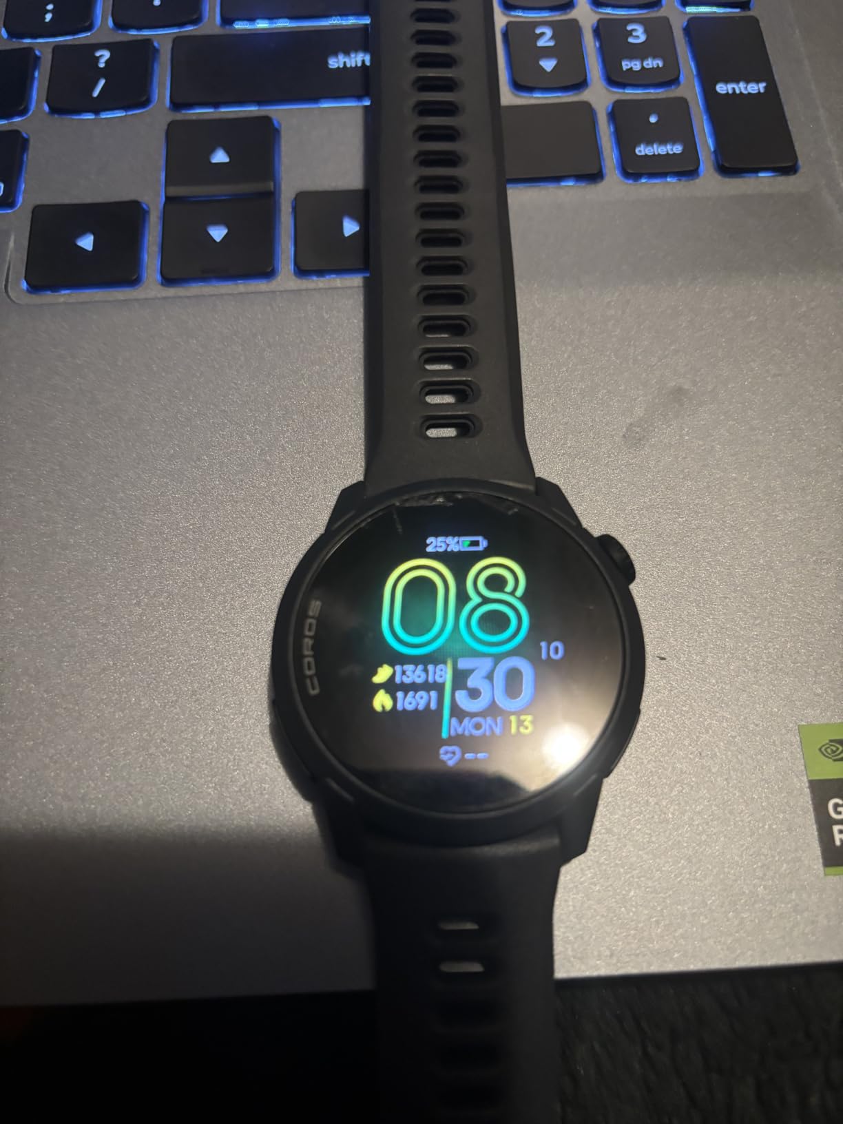 COROS PACE 4 Ultralight Sport GPS Watch for Run - Black Silicone, Standard | 1.2
